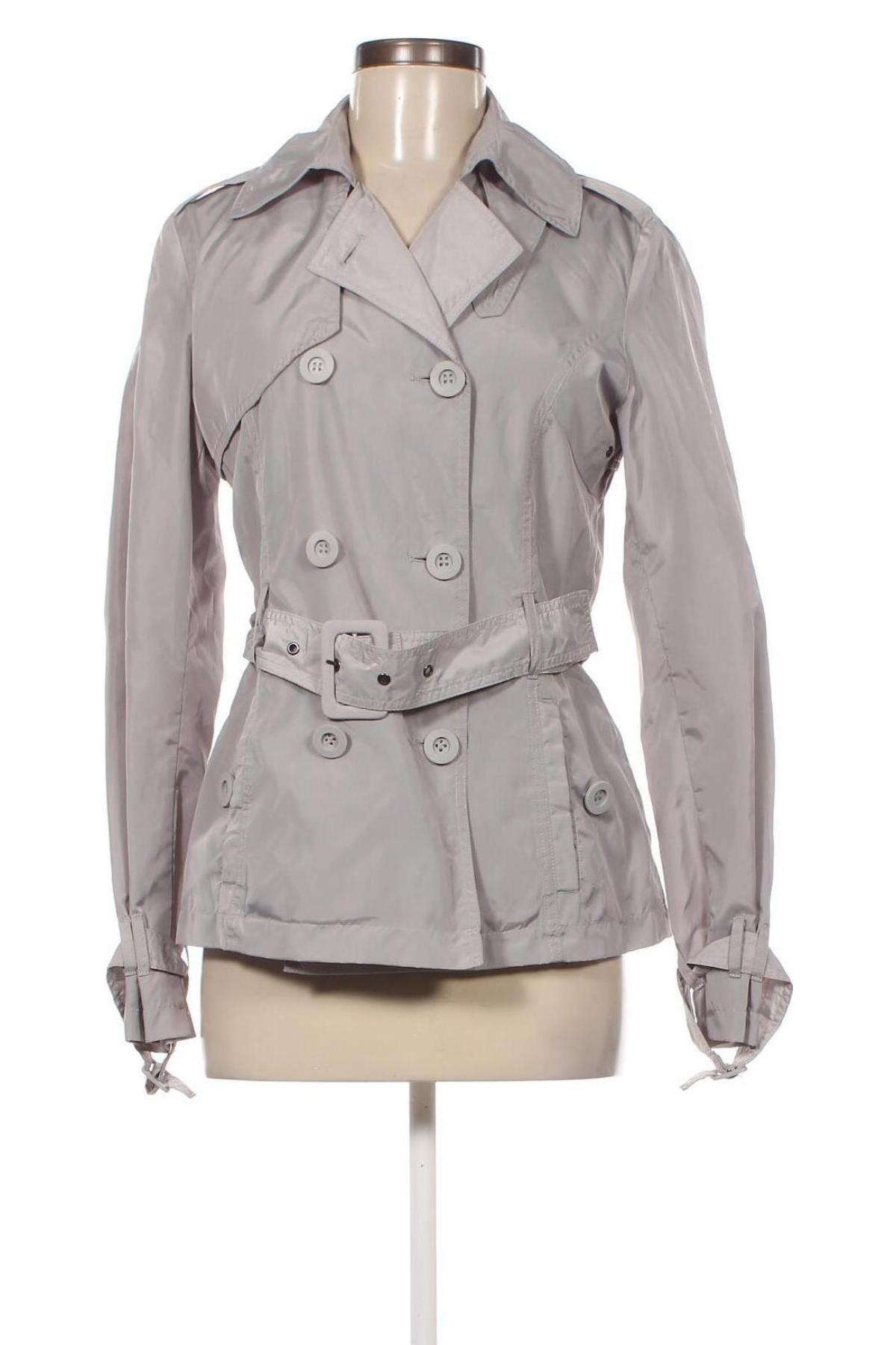 Damen Trench Coat Piazza Italia, Größe M, Farbe Grau, Preis € 12,67
