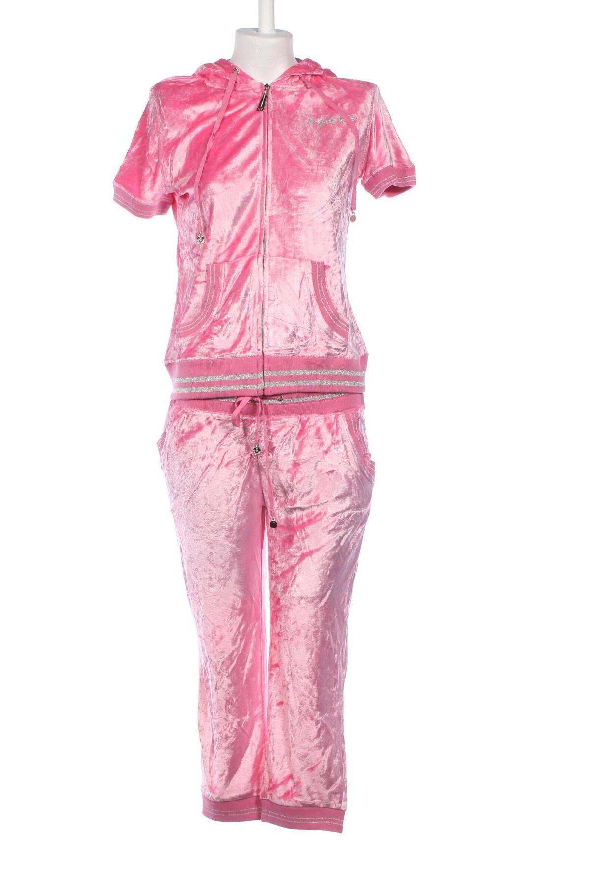 Costum trening de damă Ky Creation, Mărime L, Culoare Roz, Preț 208,78 Lei