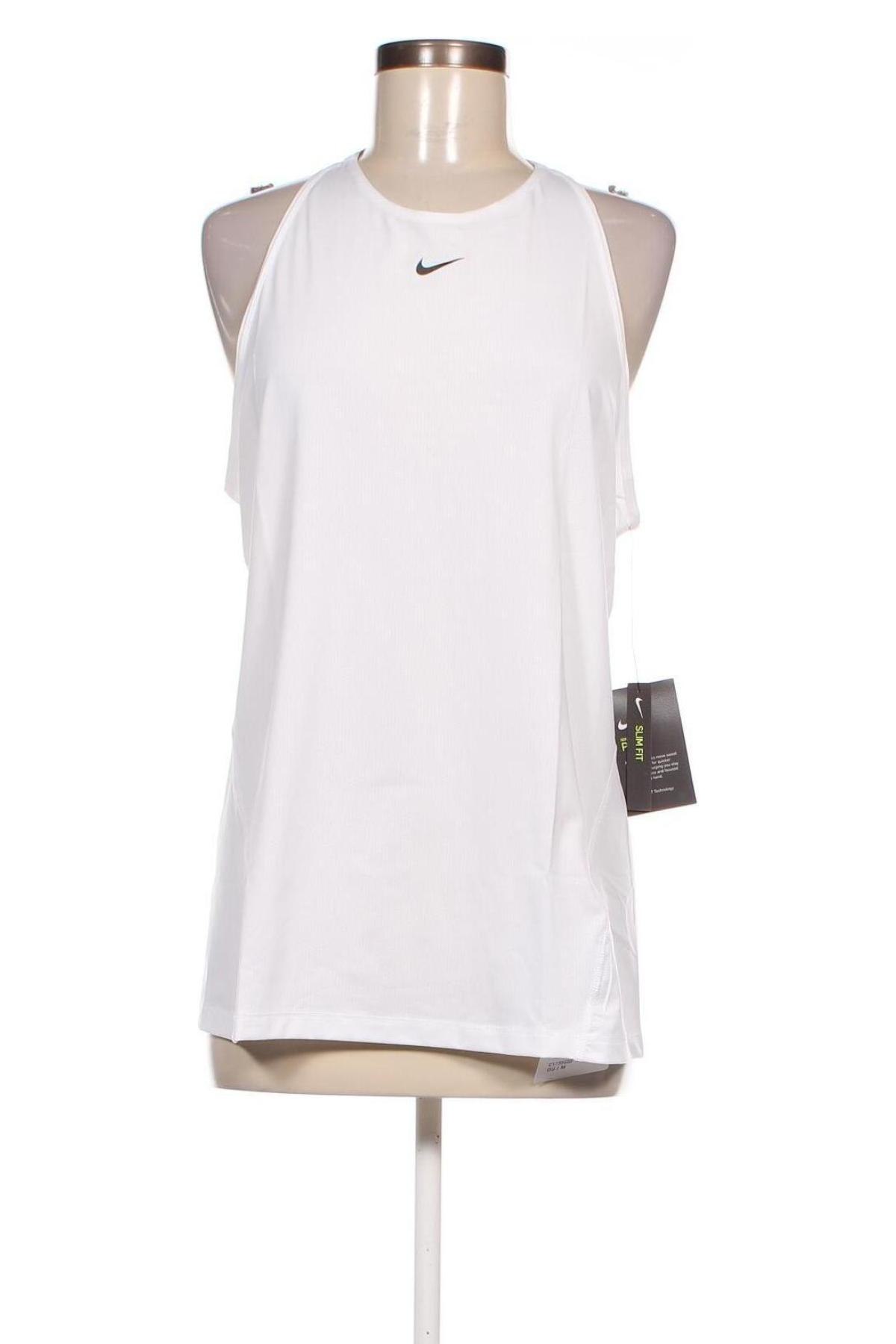 Дамски спортен топ Nike, Размер XL, Цвят Бял, Цена 24,36 лв.