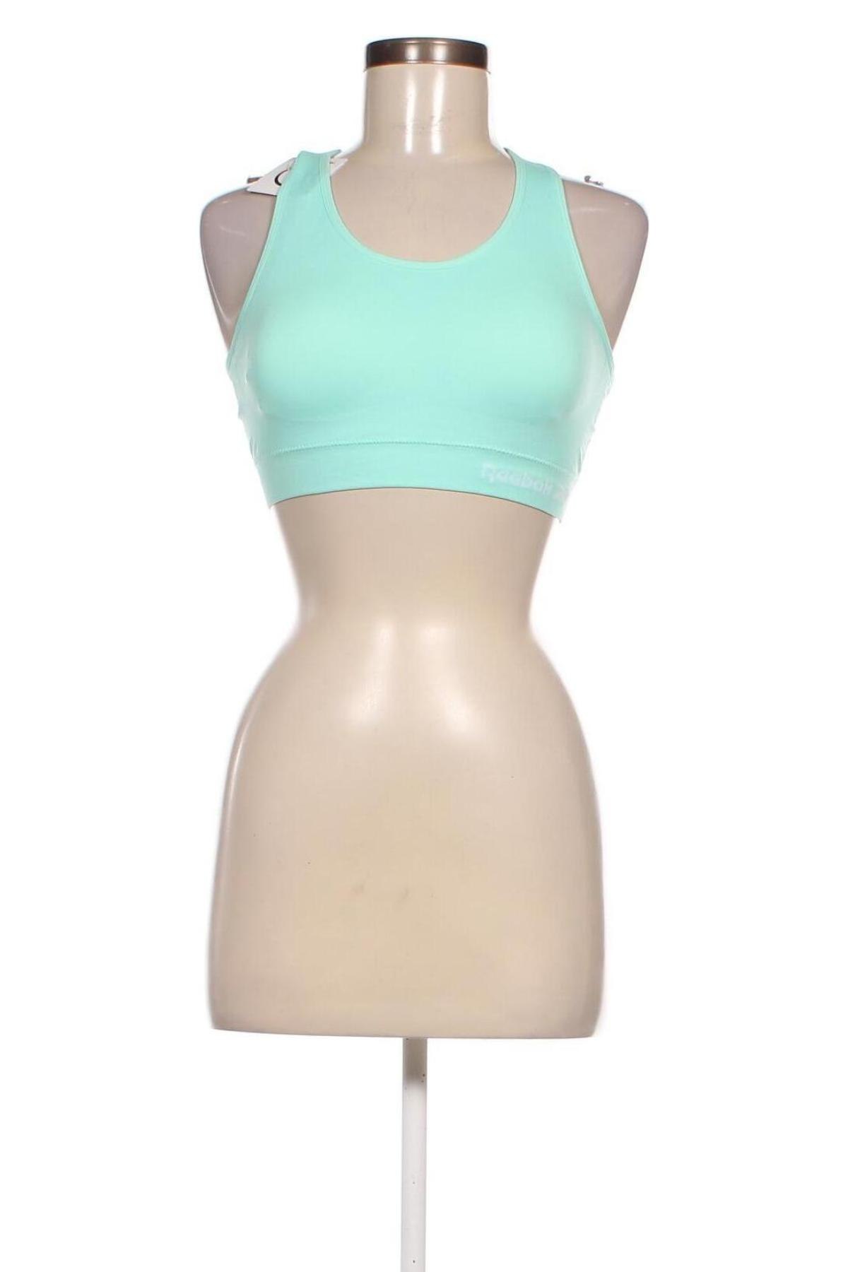 Damen Sporttop Reebok, Größe L, Farbe Grün, Preis 13,10 €