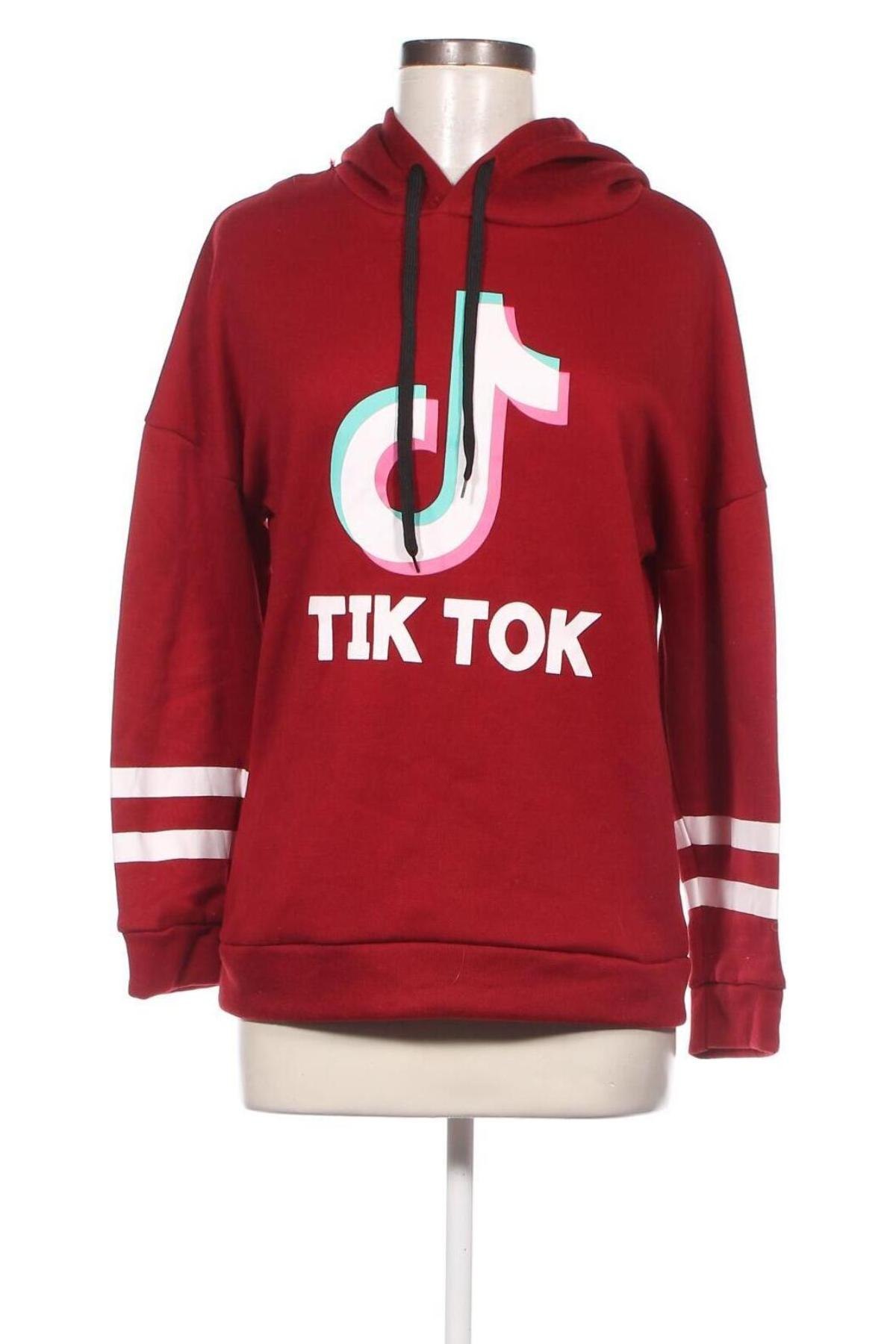 Damen Sweatshirt, Größe M, Farbe Rot, Preis 10,90 €