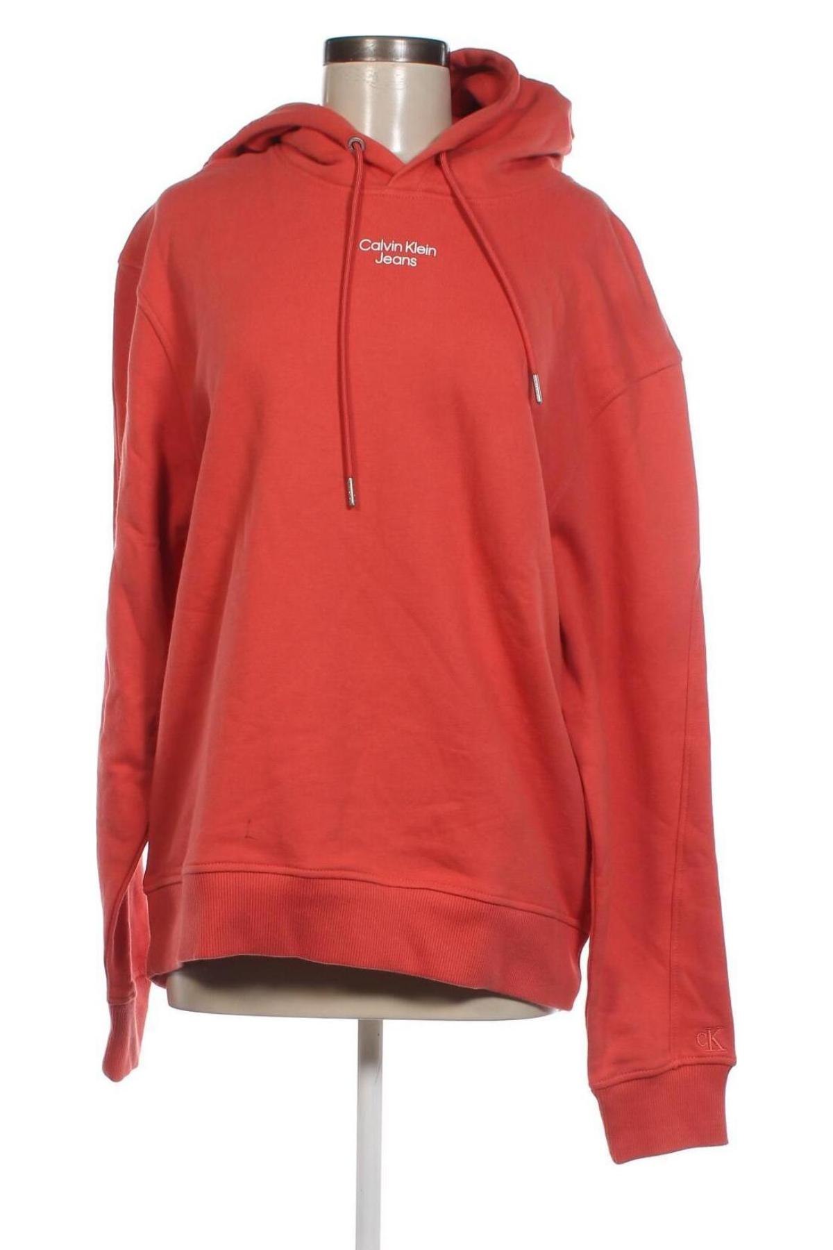 Damen Sweatshirt Calvin Klein Jeans, Größe M, Farbe Orange, Preis € 88,66