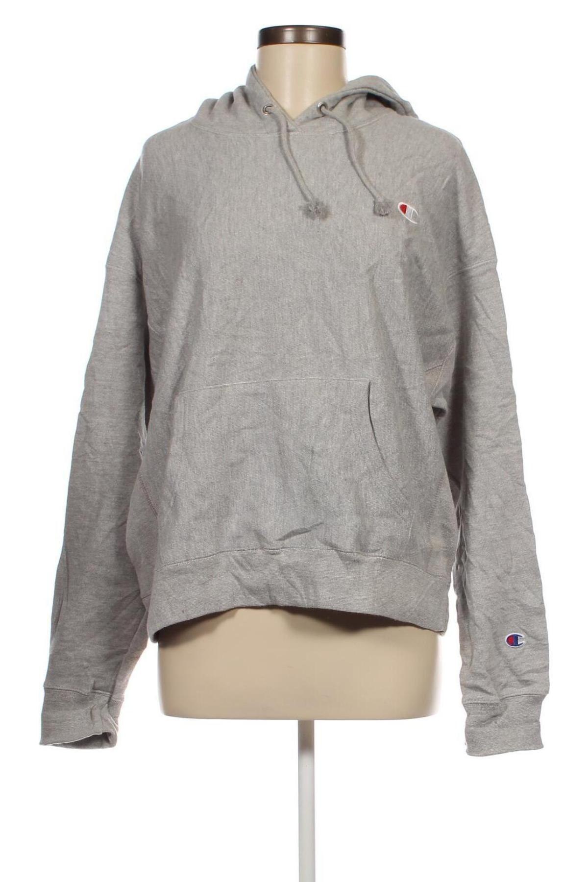 Damen Sweatshirt Champion, Größe XL, Farbe Grau, Preis 28,53 €