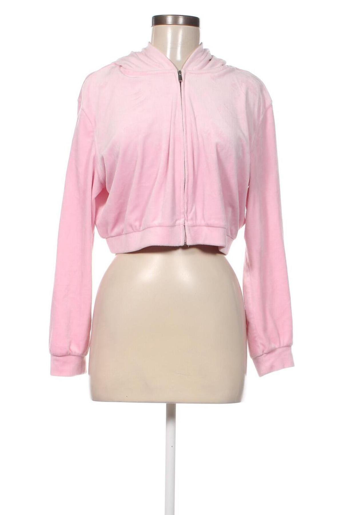 Γυναικείο φούτερ H&M Divided, Μέγεθος L, Χρώμα Ρόζ , Τιμή 14,53 €