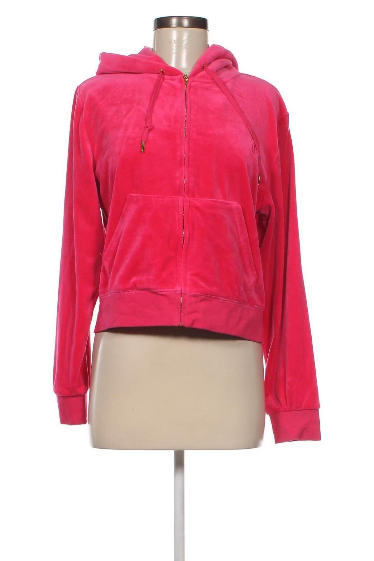 Дамски суичър Juicy Couture, Размер XL, Цвят Розов, Цена 48,00 лв.