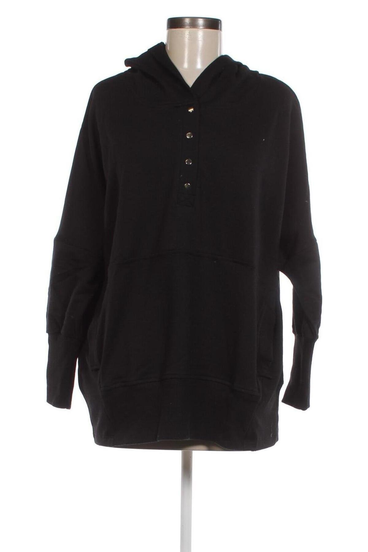 Damen Sweatshirt Milan Kiss, Größe L, Farbe Schwarz, Preis 19,18 €