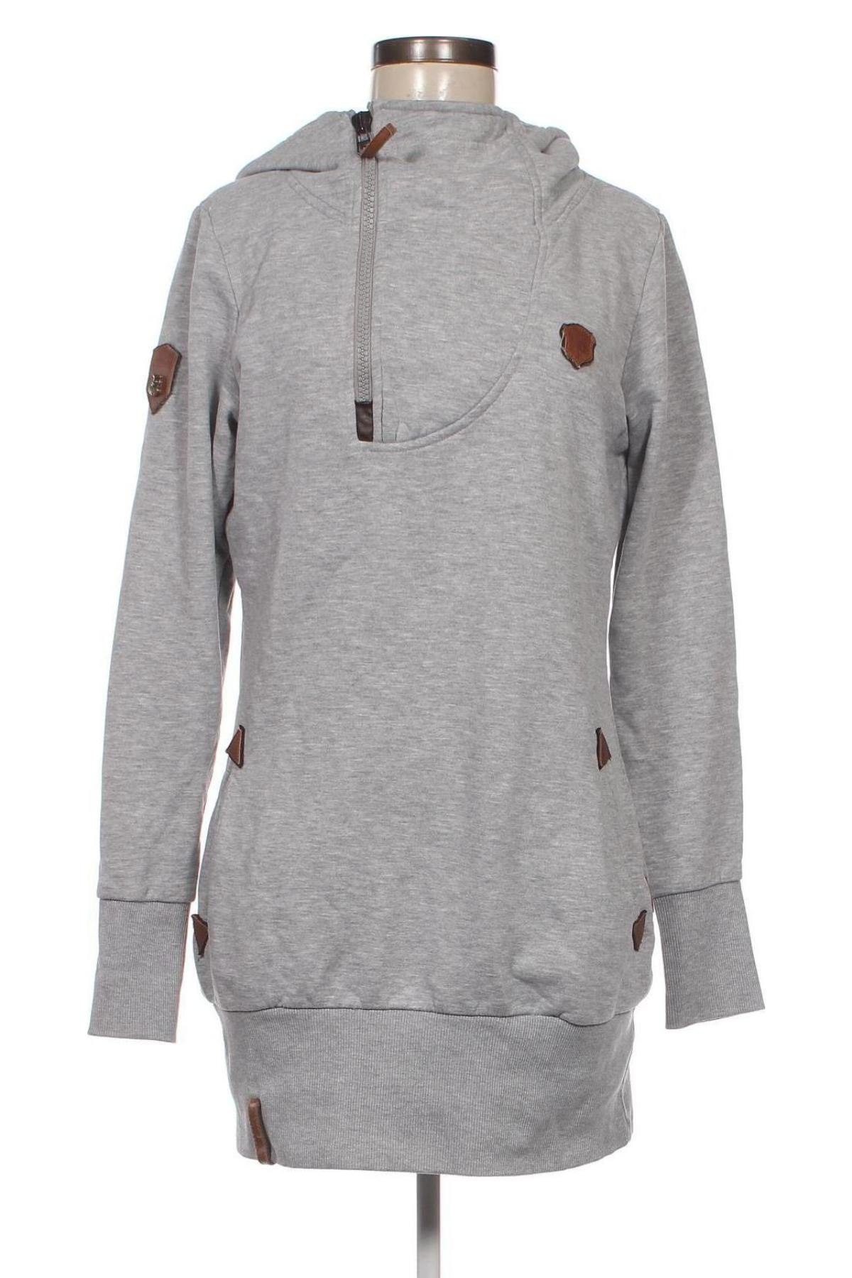 Damen Sweatshirt Naketano, Größe L, Farbe Grau, Preis € 31,40