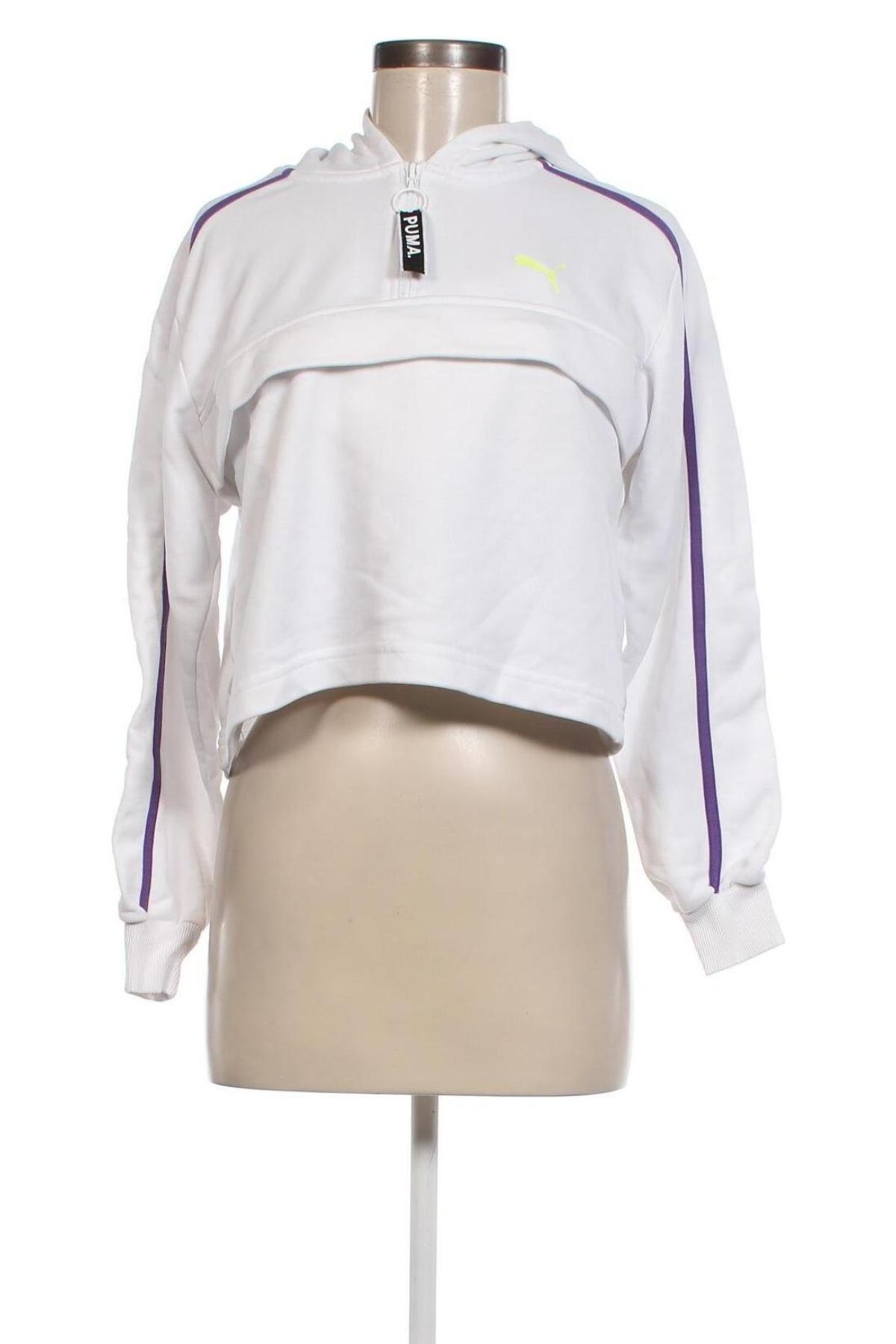 Damen Sweatshirt PUMA, Größe S, Farbe Weiß, Preis € 20,71