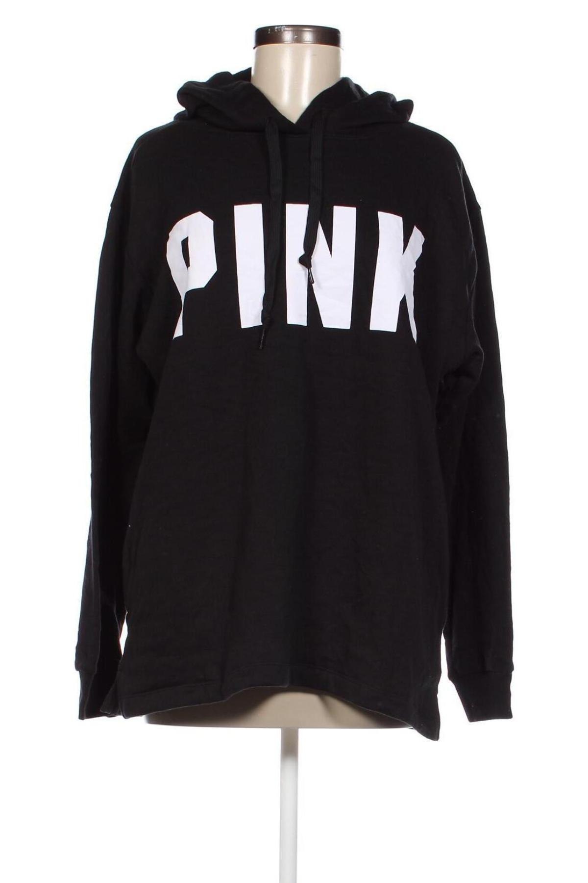 Γυναικείο φούτερ Pink by Victoria's Secret, Μέγεθος M, Χρώμα Μαύρο, Τιμή 15,22 €
