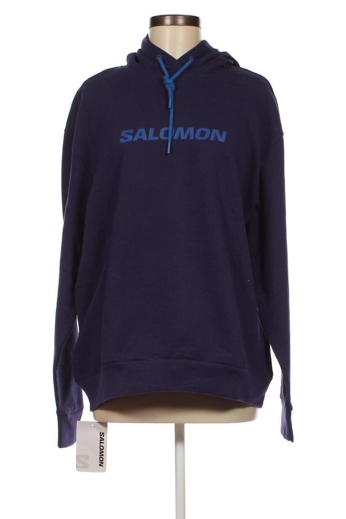 Damen Sweatshirt Salomon, Größe XL, Farbe Blau, Preis € 48,71