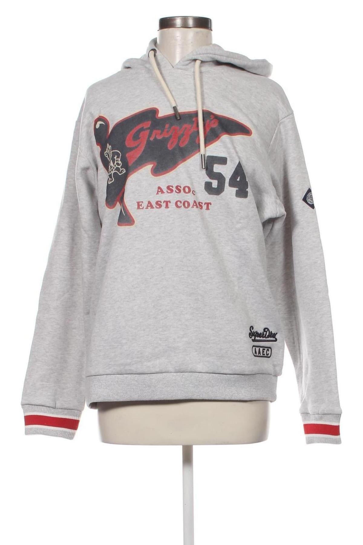 Damen Sweatshirt Superdry, Größe XS, Farbe Grau, Preis 27,87 €