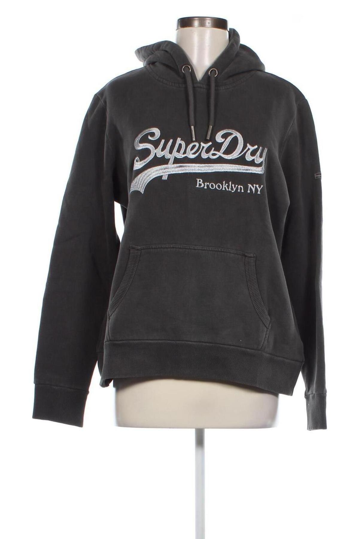 Damen Sweatshirt Superdry, Größe XL, Farbe Grau, Preis € 13,11