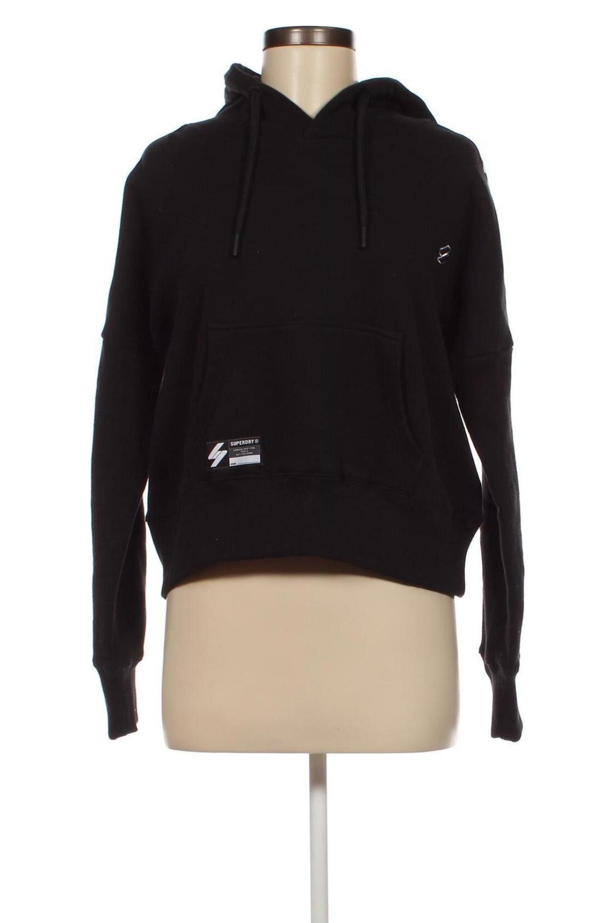 Női sweatshirt Superdry, Méret S, Szín Fekete, Ár 12 101 Ft