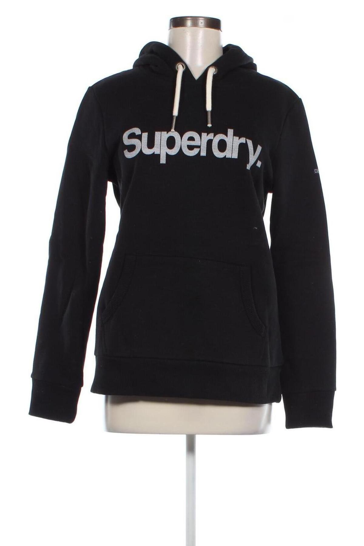 Női sweatshirt Superdry, Méret M, Szín Fekete, Ár 12 101 Ft