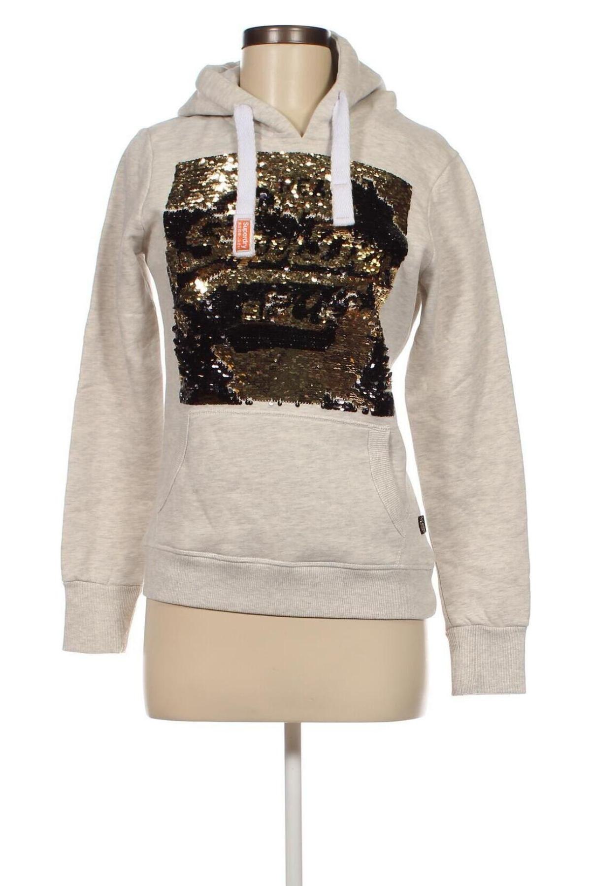 Damen Sweatshirt Superdry, Größe S, Farbe Grau, Preis € 22,40
