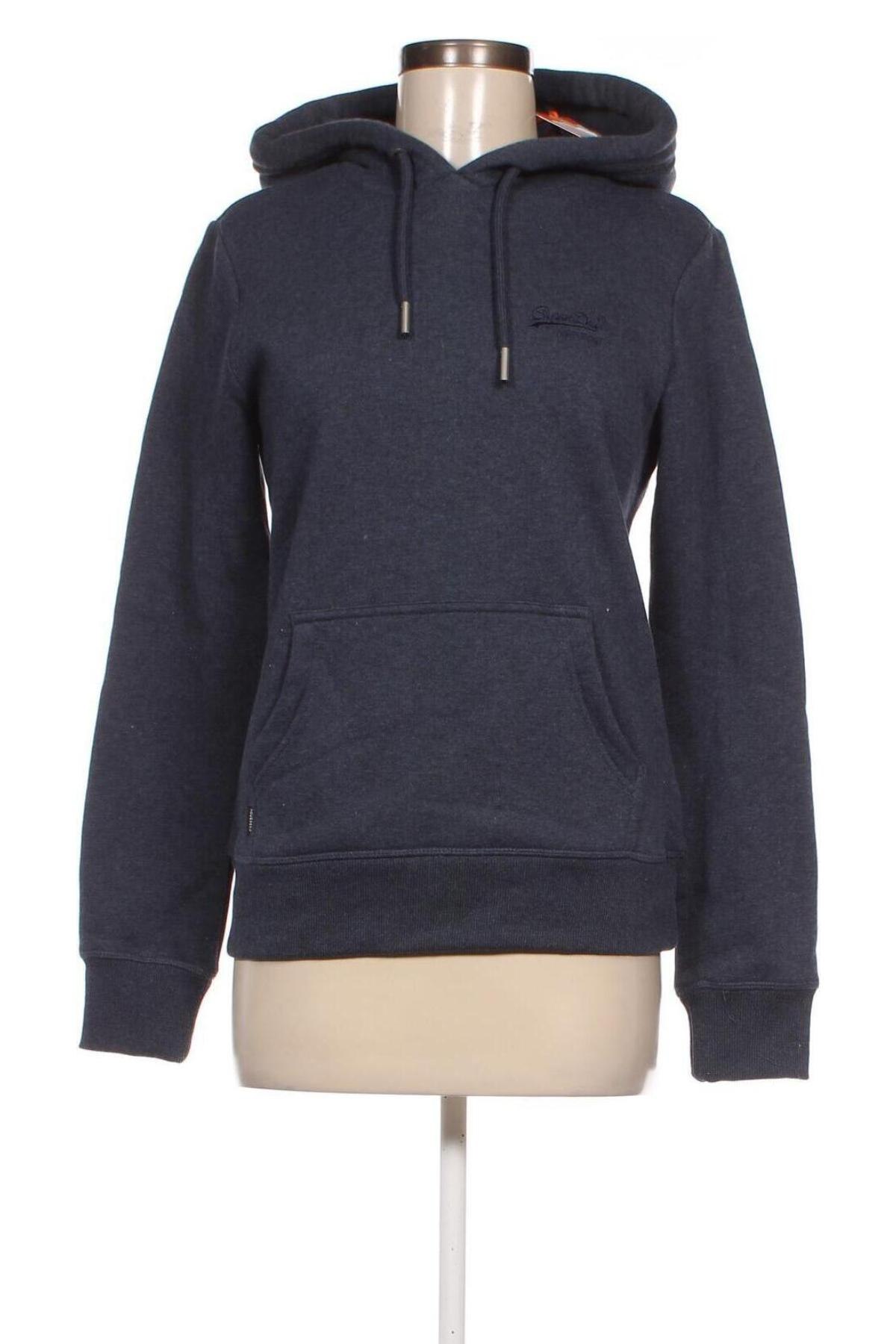 Damen Sweatshirt Superdry, Größe S, Farbe Blau, Preis 20,76 €
