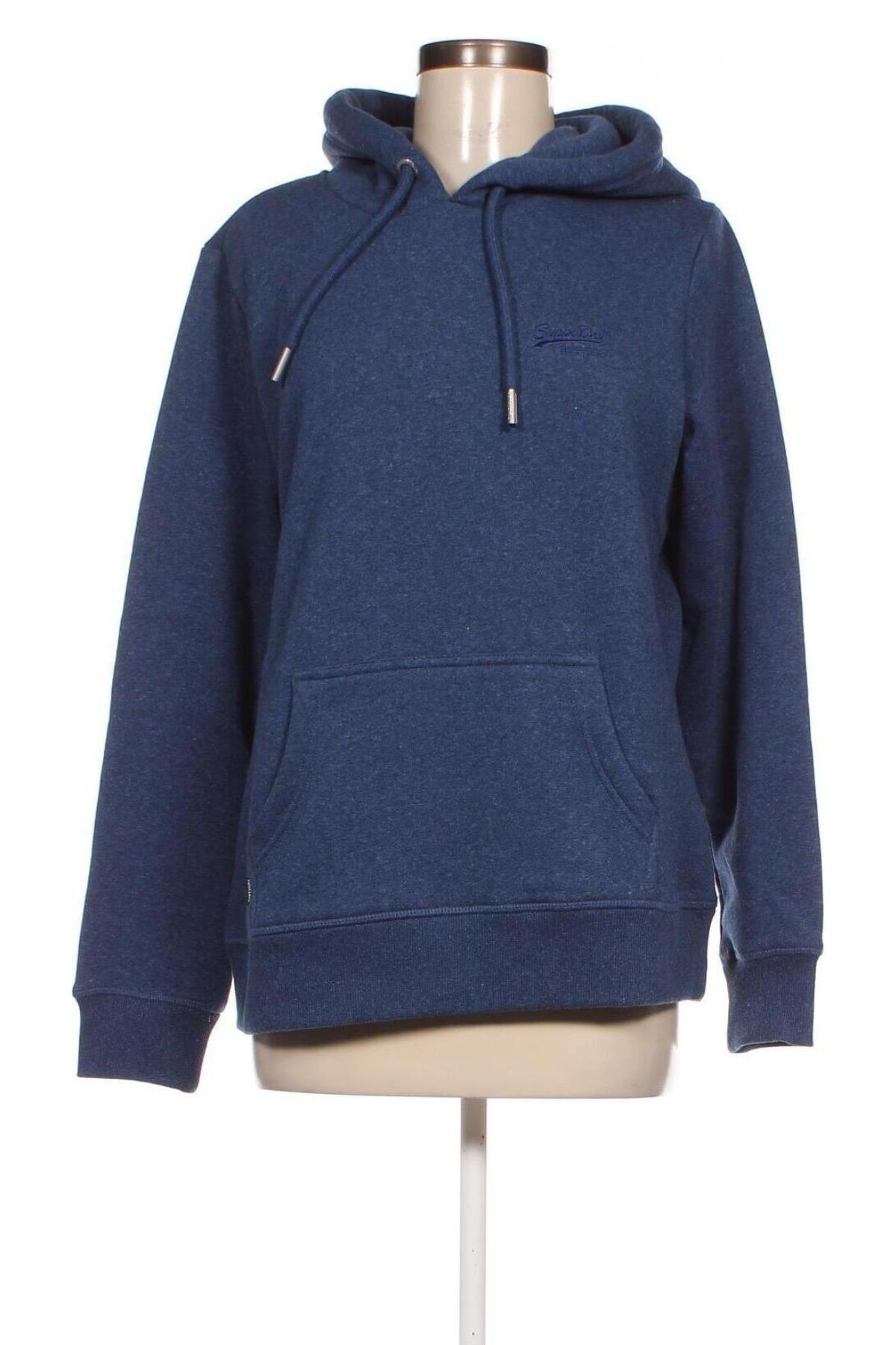 Damen Sweatshirt Superdry, Größe L, Farbe Blau, Preis 20,76 €