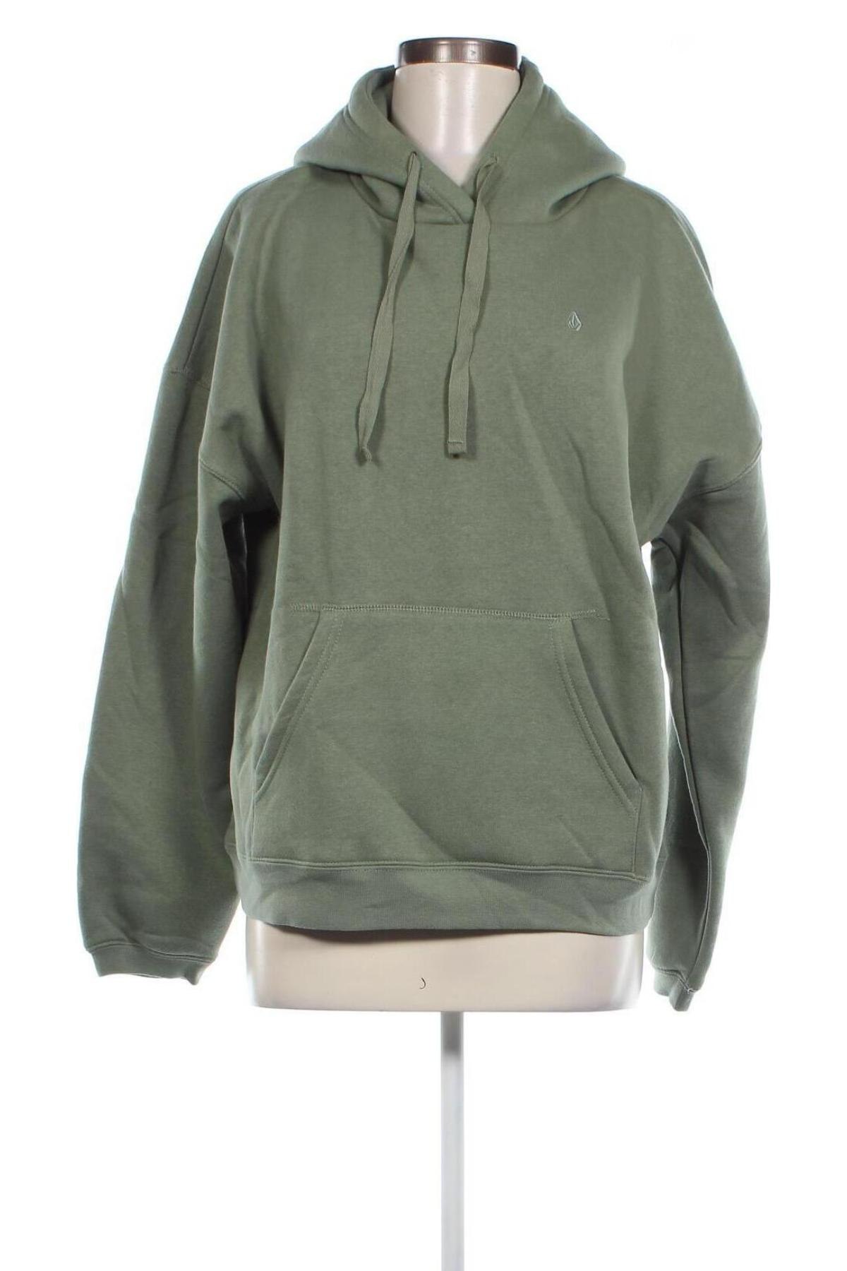 Damen Sweatshirt Volcom, Größe S, Farbe Grün, Preis € 17,26