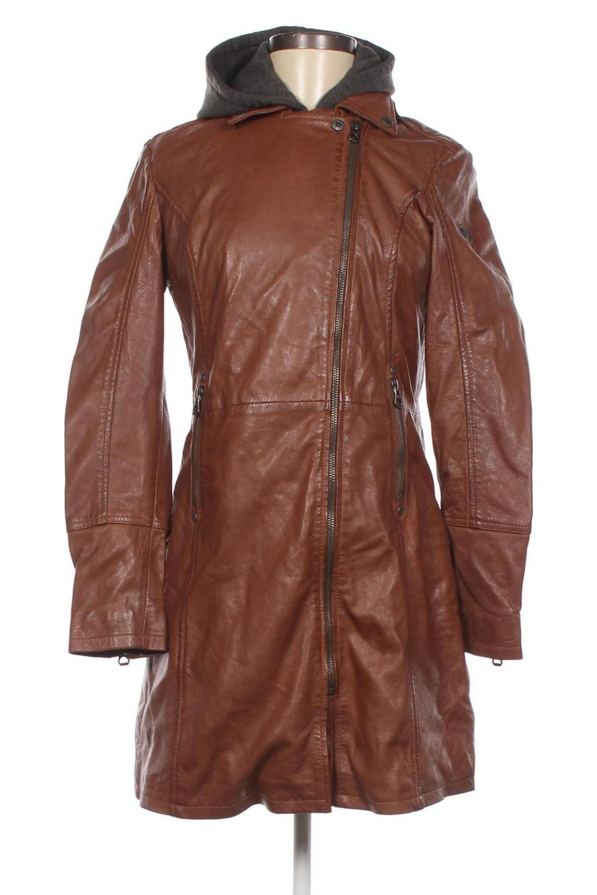 Dámska kožená bunda  Gipsy, Veľkosť S, Farba Hnedá, Cena  120,45 €