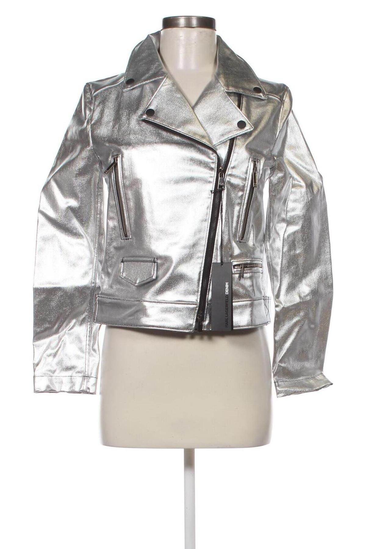 Damenjacke Karl Lagerfeld, Größe XS, Farbe Silber, Preis 922,16 €
