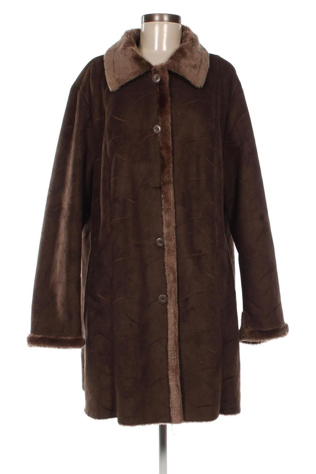 Γυναικείο παλτό, Μέγεθος L, Χρώμα Καφέ, Τιμή 37,07 €
