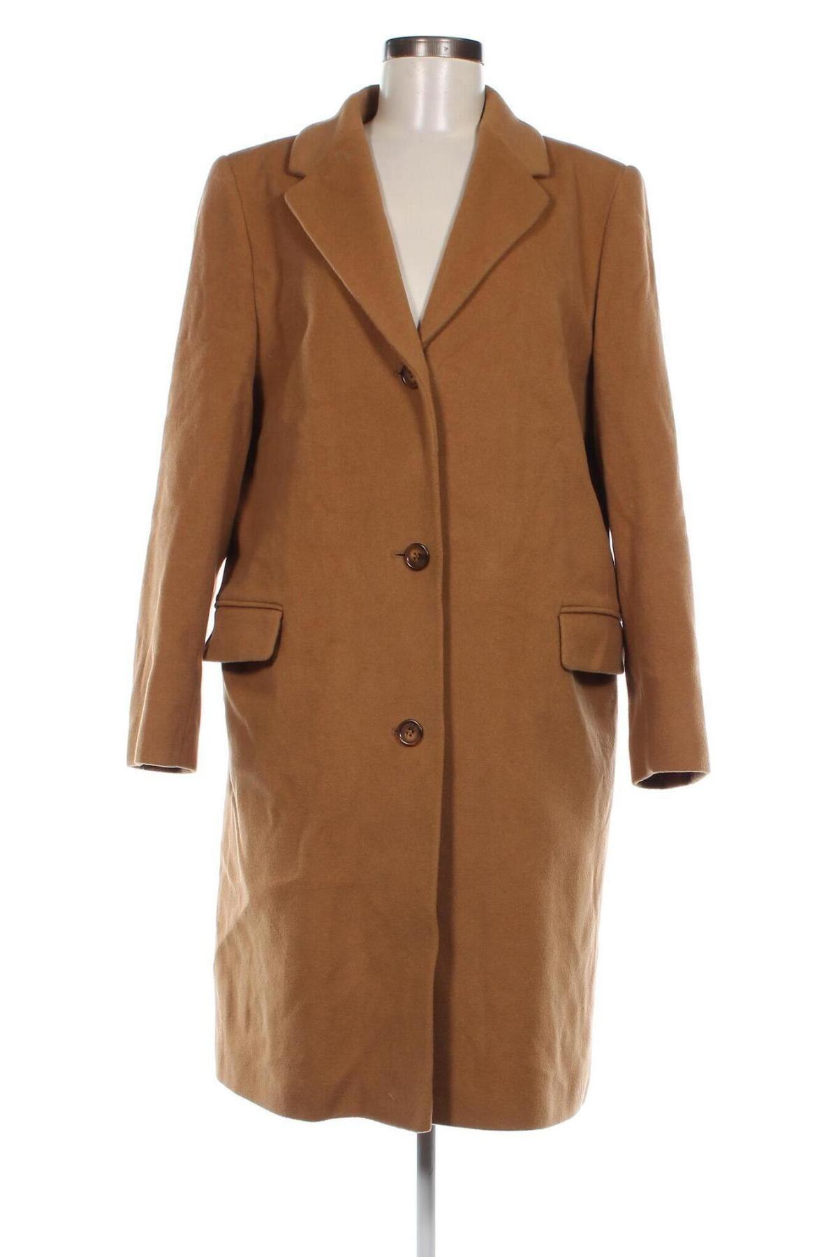 Дамско палто, Размер L, Цвят Бежов, Цена 54,57 лв.