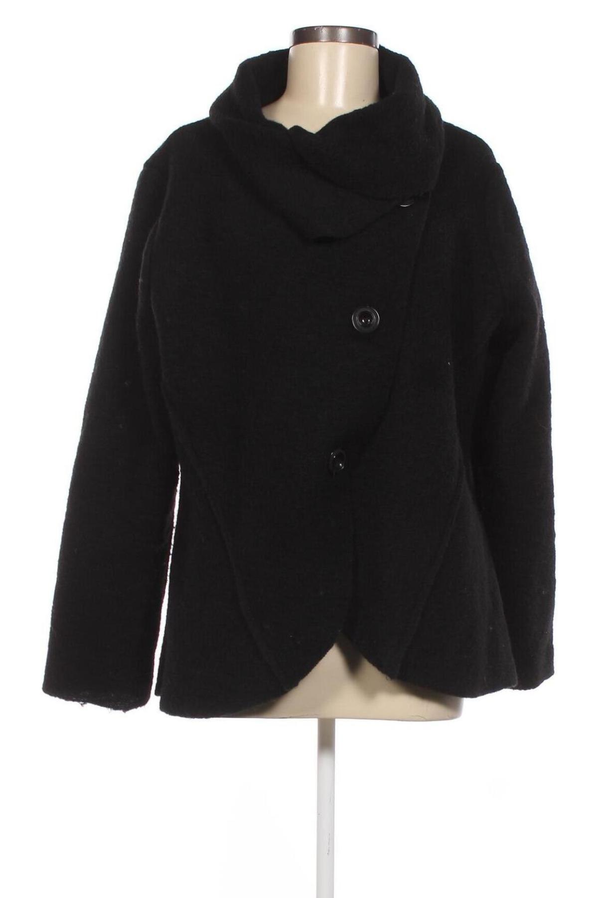 Dámský kabát , Velikost M, Barva Černá, Cena  290,00 Kč