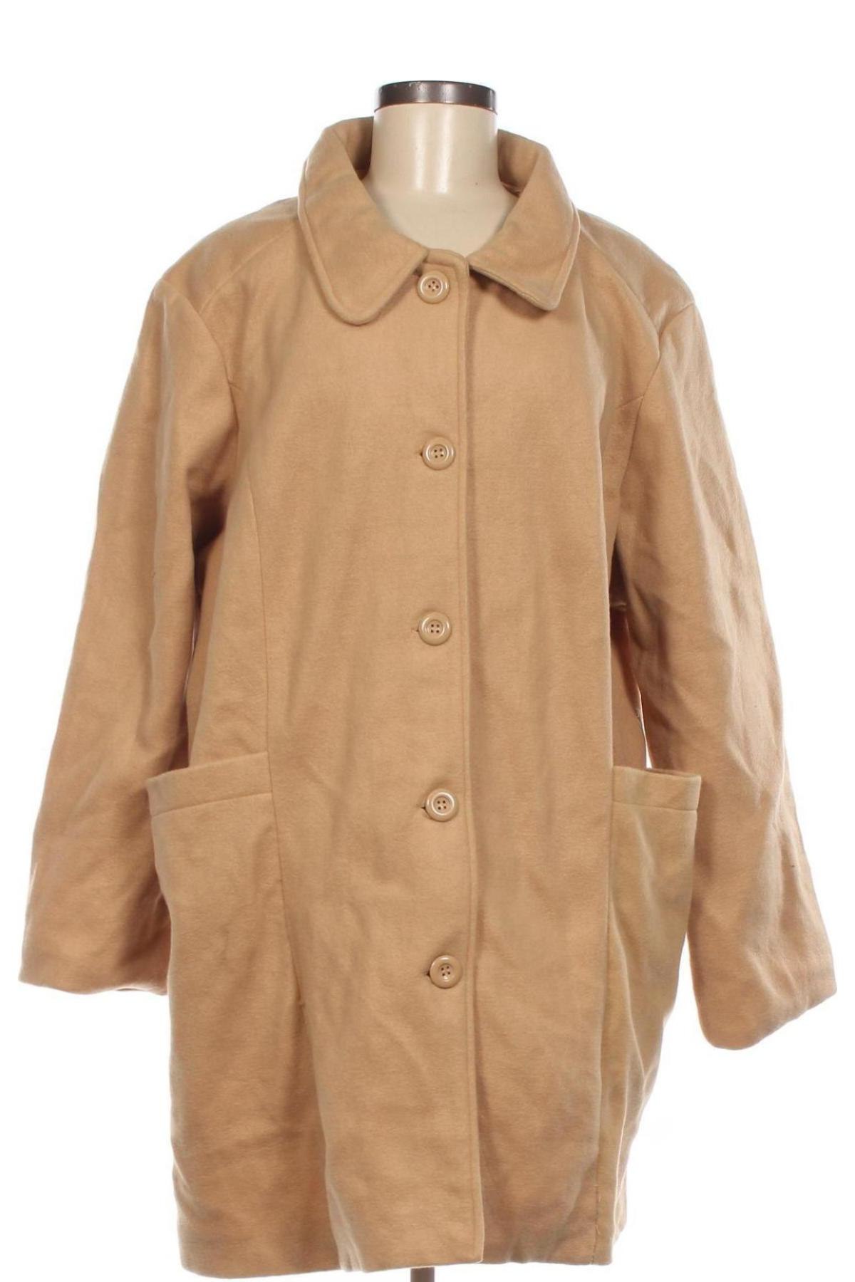 Dámsky kabát , Veľkosť 3XL, Farba Béžová, Cena  49,14 €