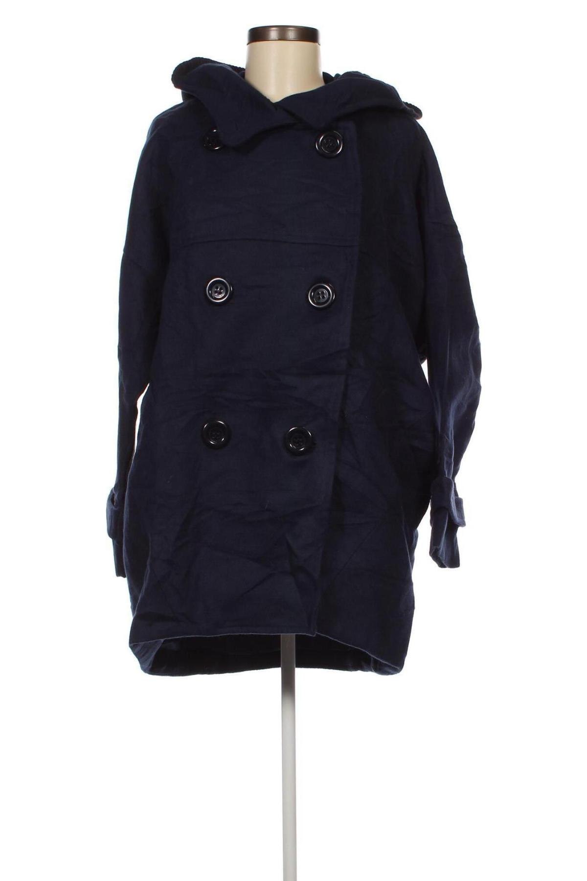 Γυναικείο παλτό, Μέγεθος XL, Χρώμα Μπλέ, Τιμή 23,17 €