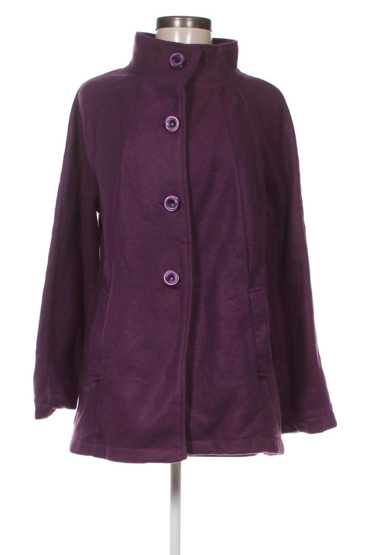 Γυναικείο παλτό, Μέγεθος M, Χρώμα Βιολετί, Τιμή 33,76 €