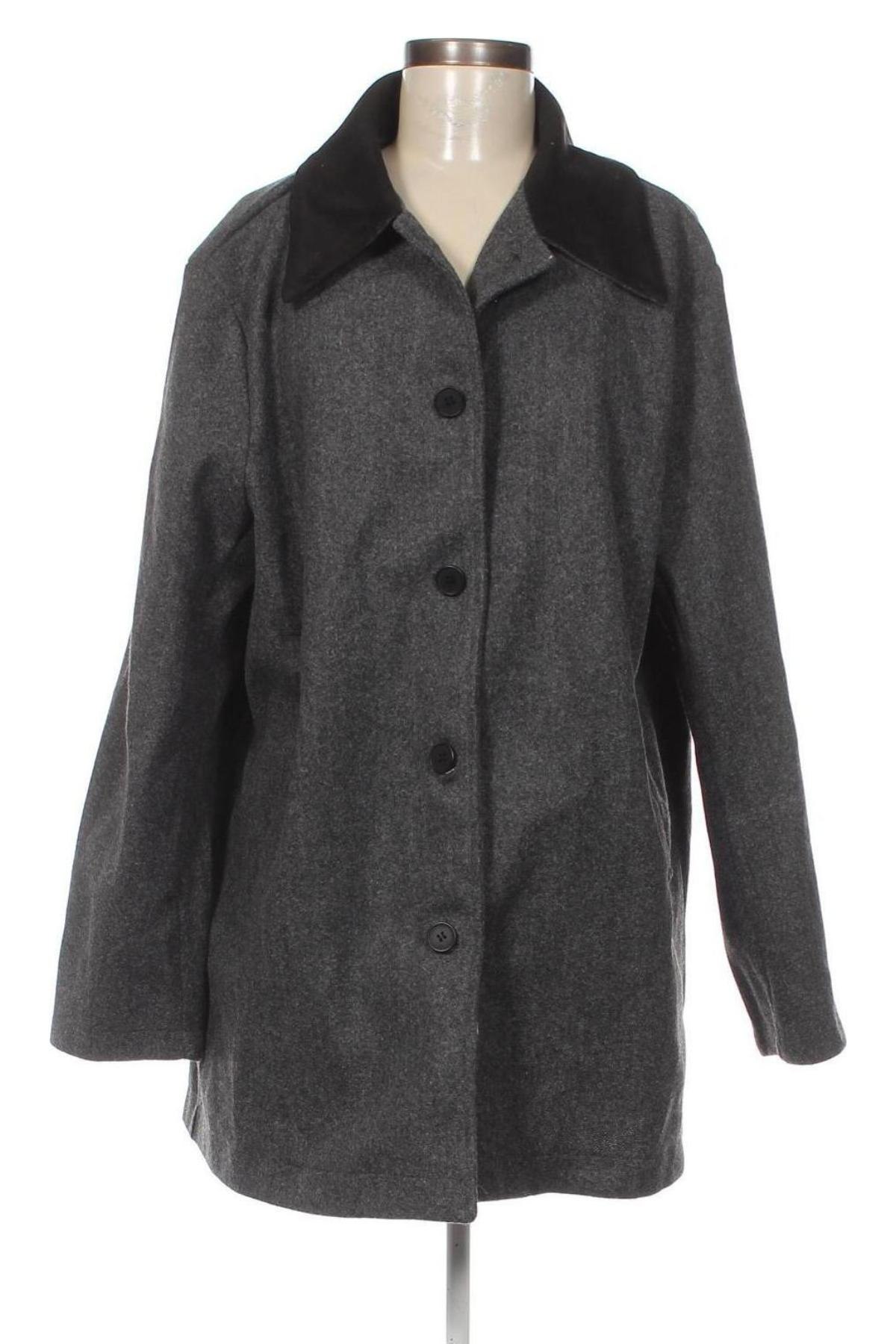 Dámsky kabát , Veľkosť L, Farba Sivá, Cena  9,71 €