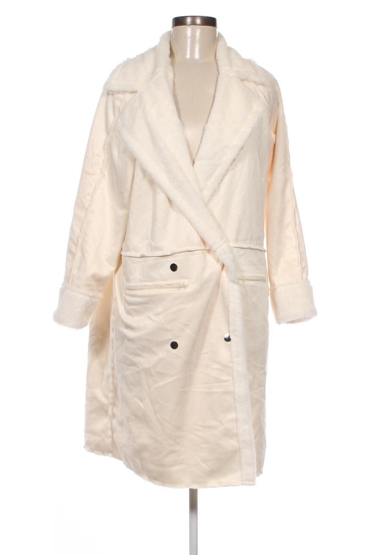Дамско палто, Размер S, Цвят Бял, Цена 54,57 лв.