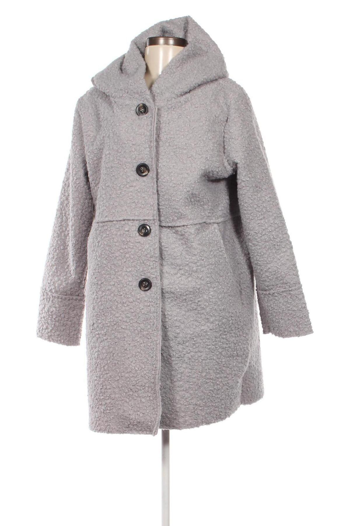 Дамско палто, Размер M, Цвят Сив, Цена 57,78 лв.