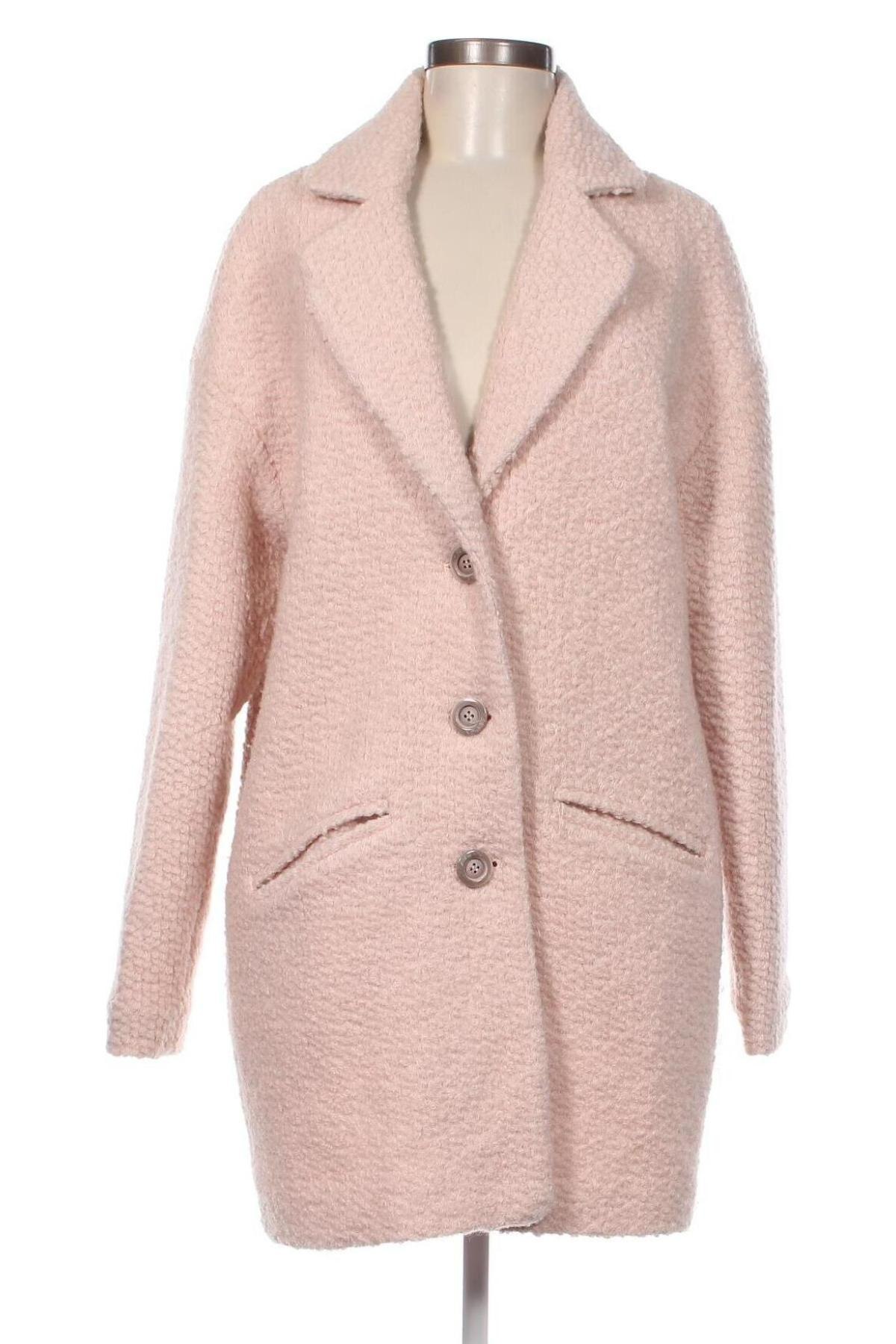 Дамско палто, Размер L, Цвят Розов, Цена 70,62 лв.