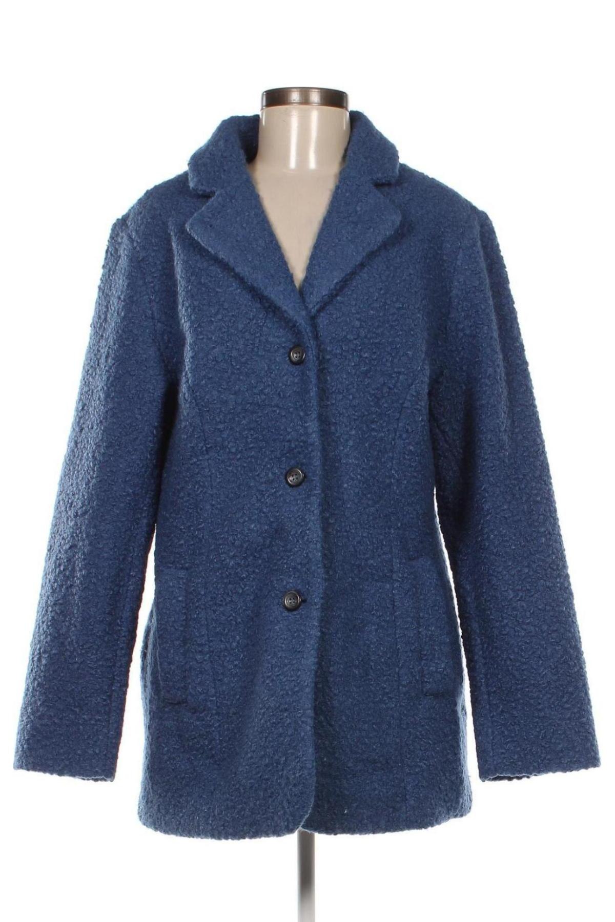 Дамско палто, Размер M, Цвят Син, Цена 53,50 лв.
