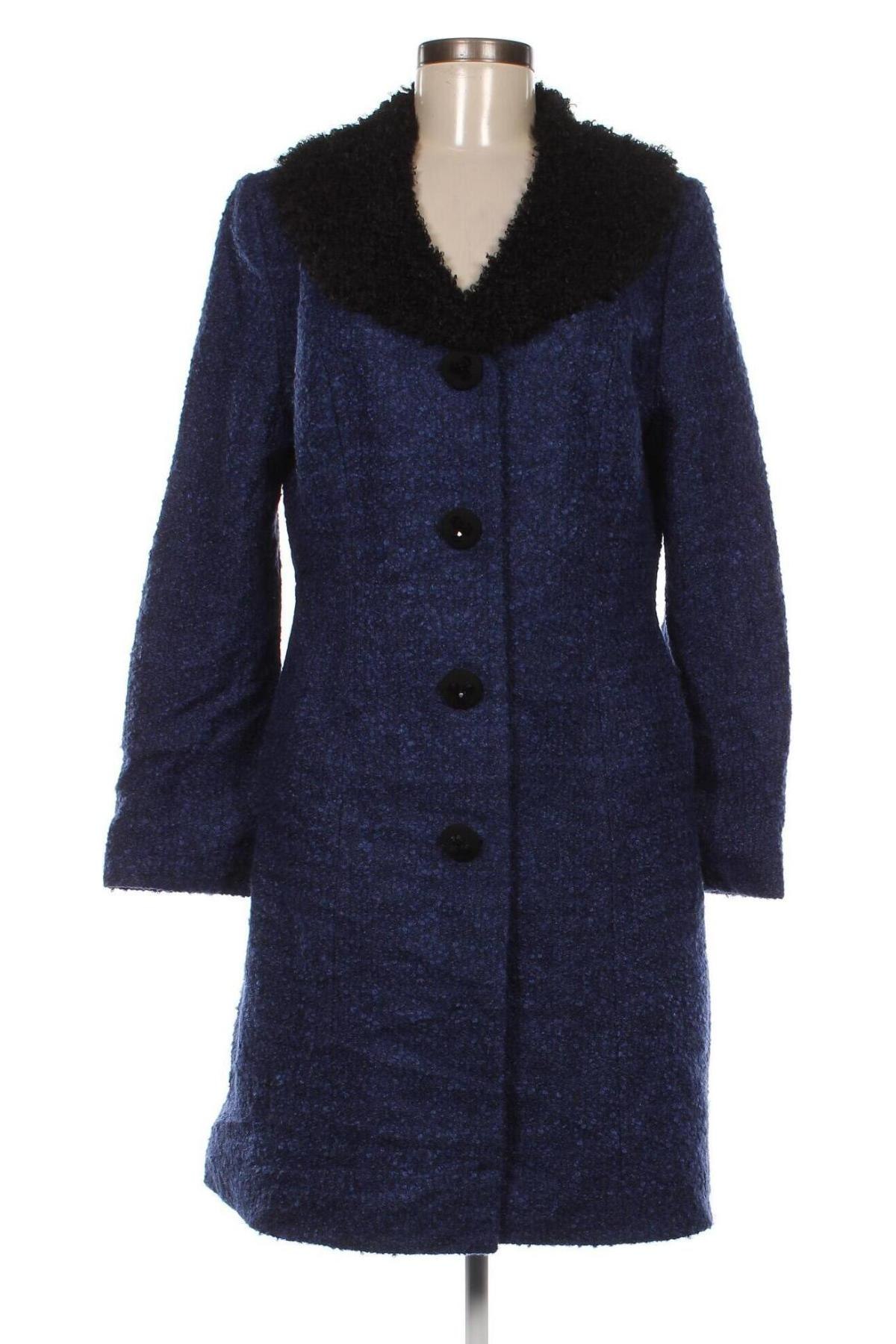 Palton de femei, Mărime L, Culoare Albastru, Preț 190,06 Lei