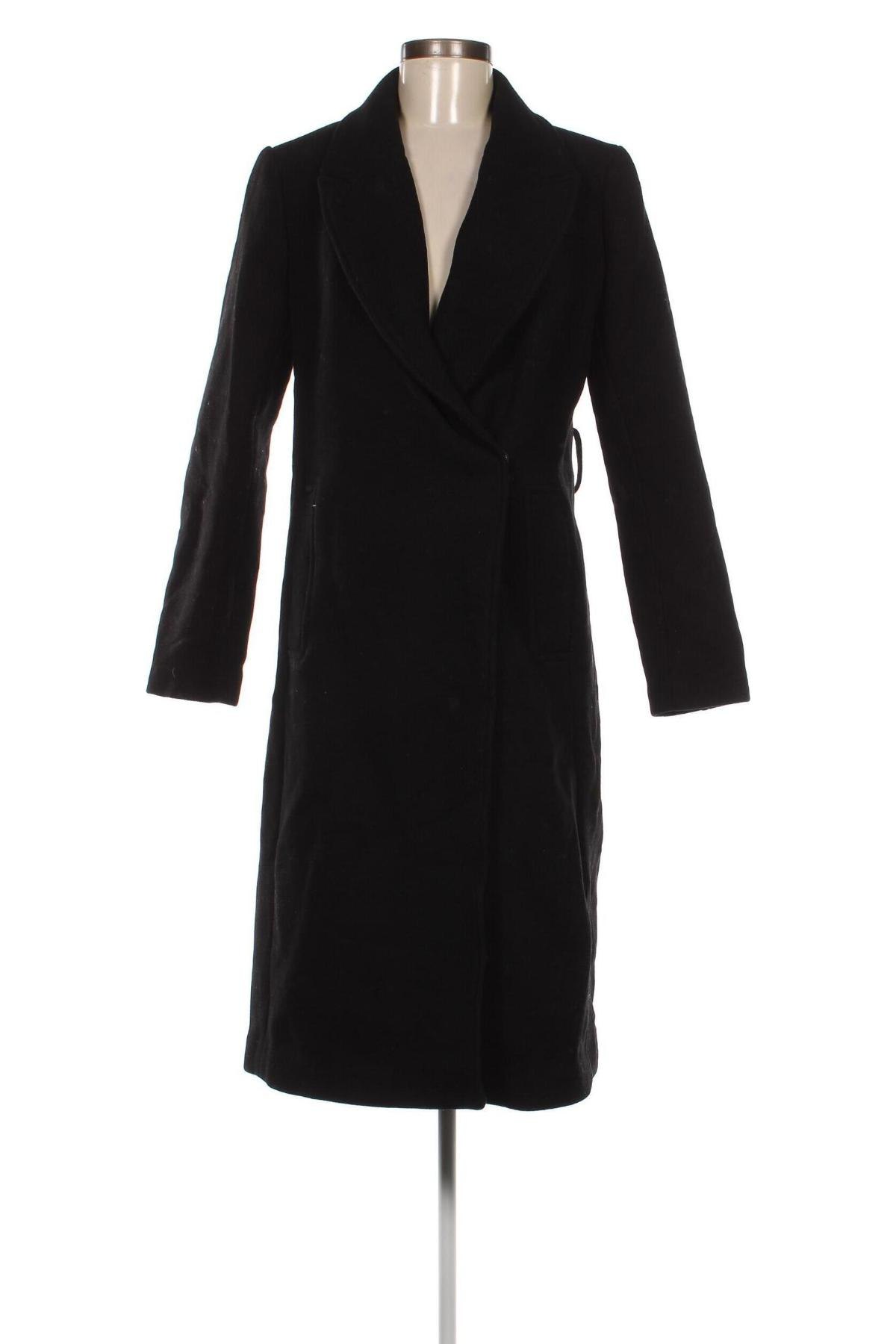 Γυναικείο παλτό, Μέγεθος S, Χρώμα Μαύρο, Τιμή 35,74 €