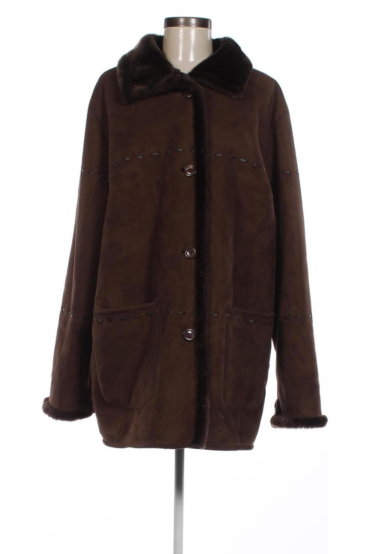 Dámský kabát , Velikost XL, Barva Hnědá, Cena  972,00 Kč