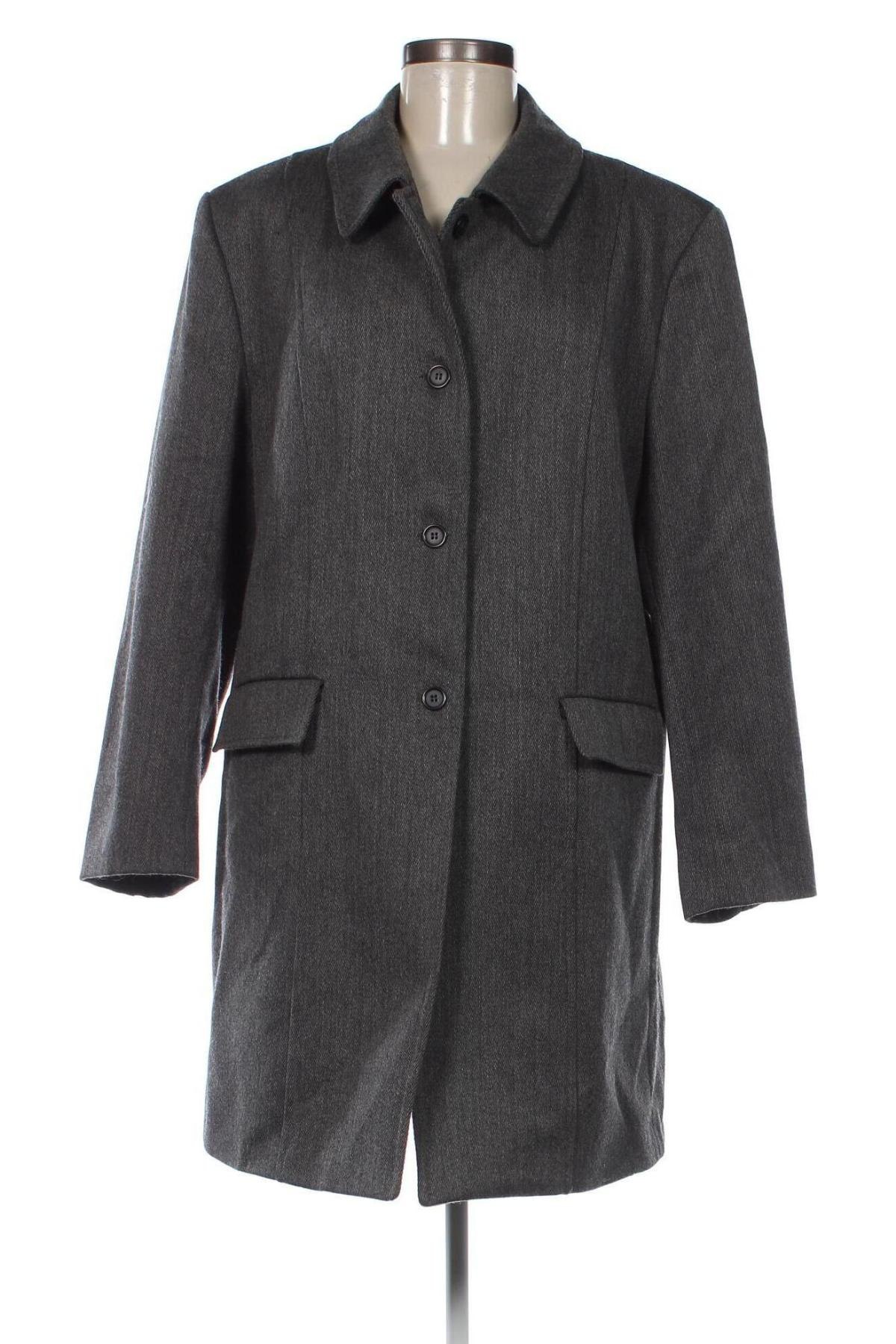Дамско палто, Размер XL, Цвят Сив, Цена 57,78 лв.