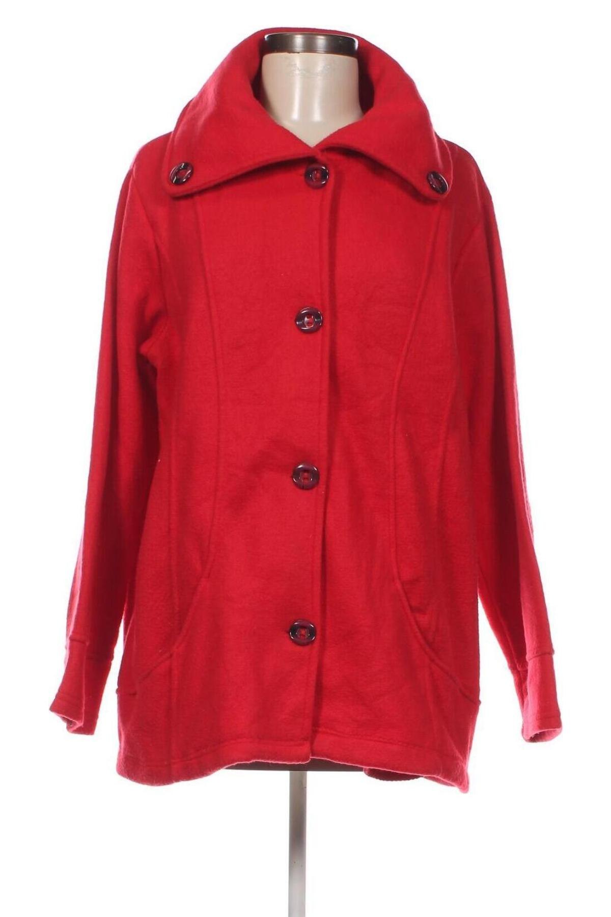 Dámsky kabát , Veľkosť L, Farba Červená, Cena  32,76 €