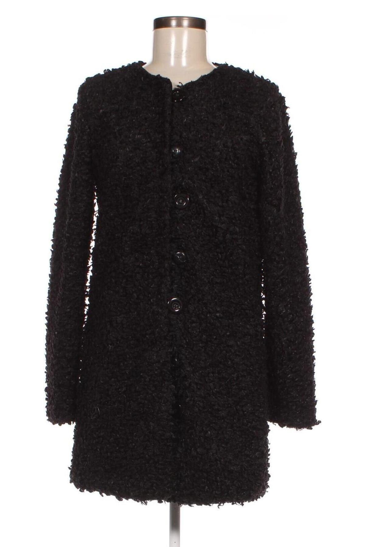Palton de femei, Mărime M, Culoare Negru, Preț 200,62 Lei