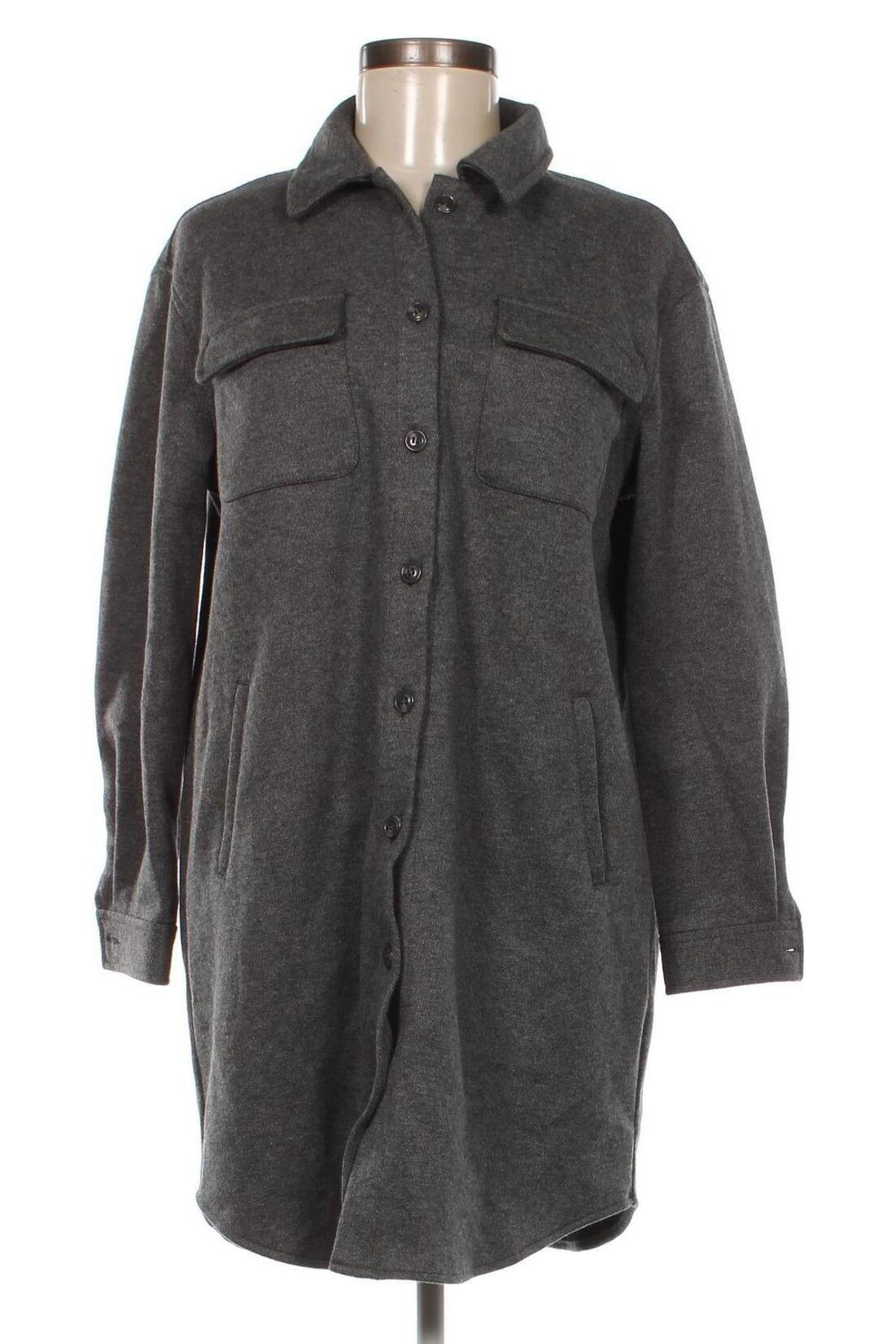 Дамско палто 17 & Co., Размер S, Цвят Сив, Цена 57,78 лв.