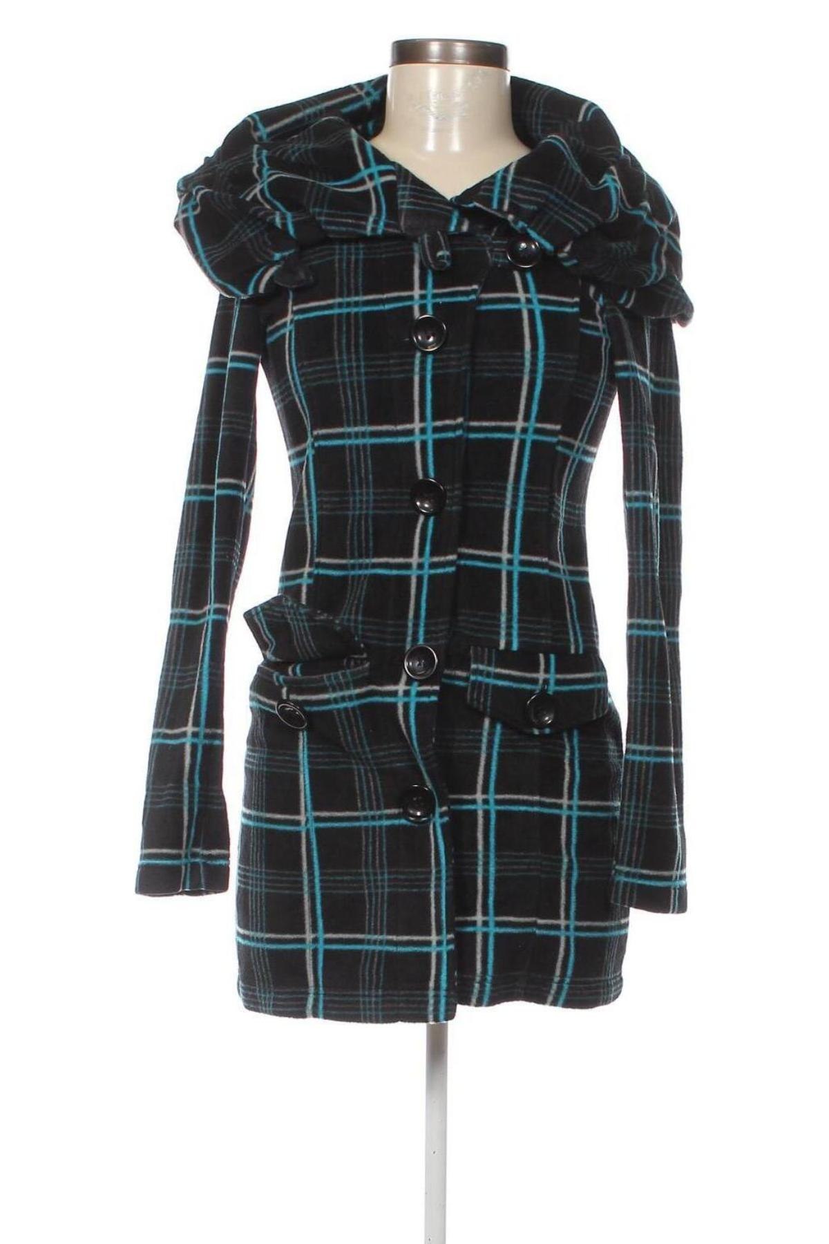 Γυναικείο παλτό 98-86, Μέγεθος XS, Χρώμα Πολύχρωμο, Τιμή 11,95 €