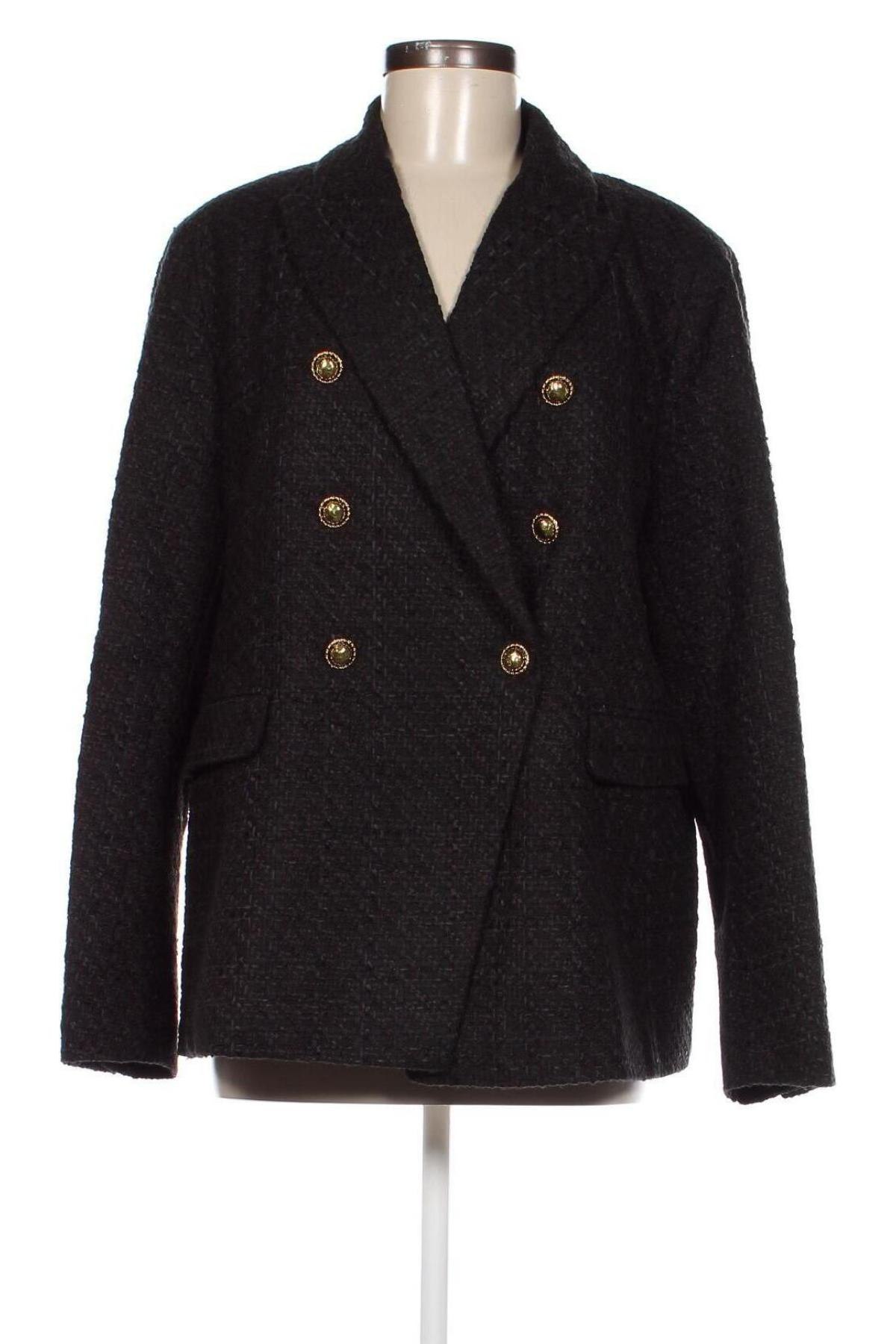 Γυναικείο παλτό Anna Field, Μέγεθος L, Χρώμα Μαύρο, Τιμή 53,09 €