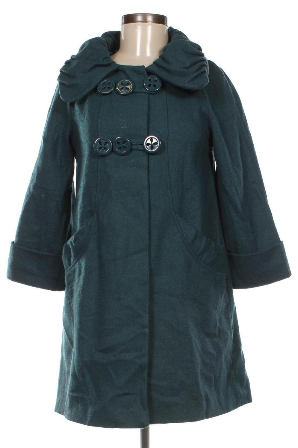Γυναικείο παλτό Atmosphere, Μέγεθος S, Χρώμα Πράσινο, Τιμή 35,74 €