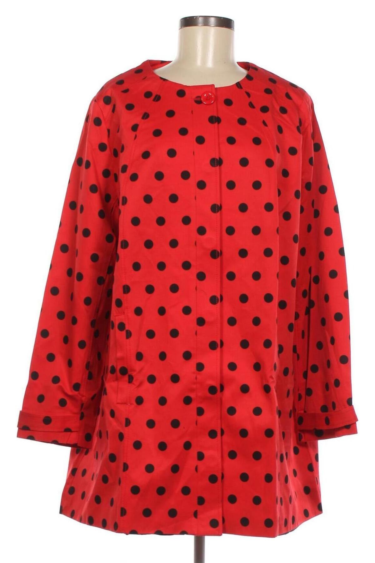 Γυναικείο παλτό Balsamik, Μέγεθος XXL, Χρώμα Κόκκινο, Τιμή 20,88 €