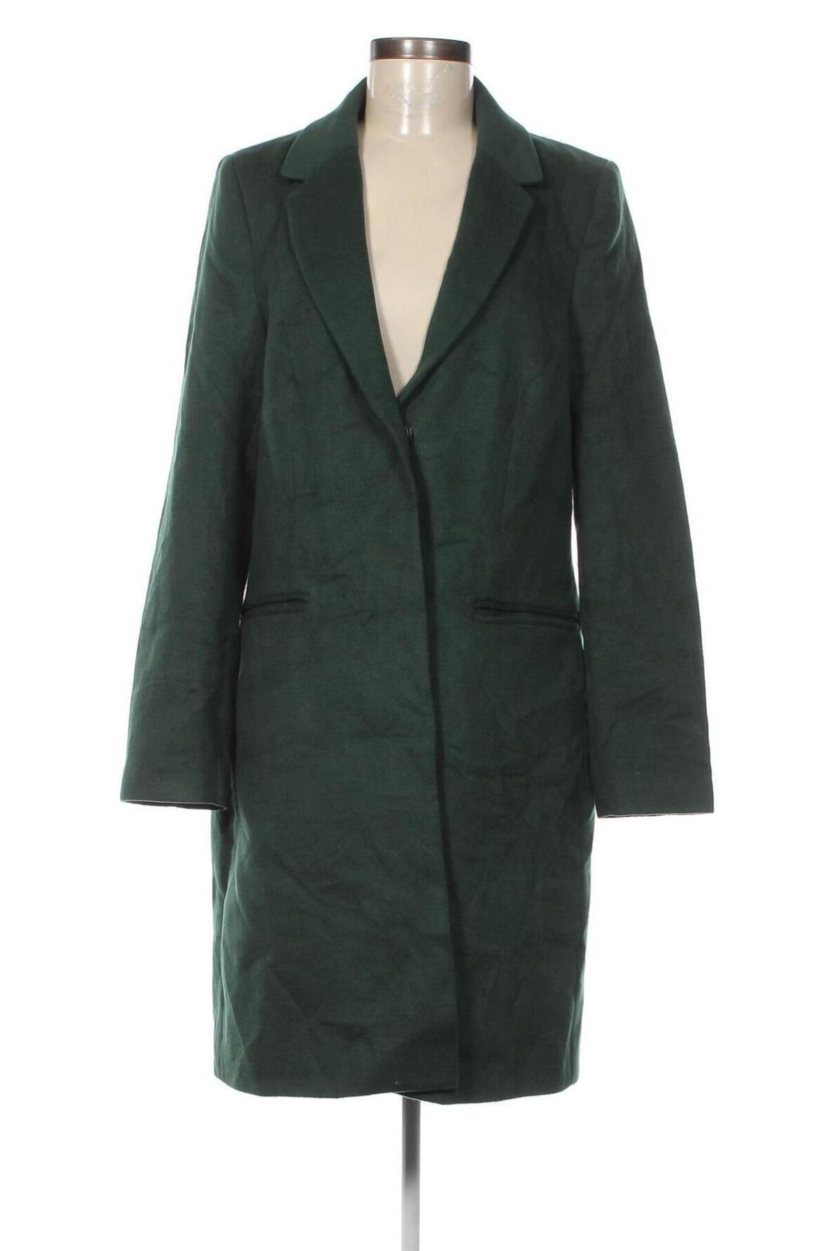 Дамско палто Basque, Размер M, Цвят Зелен, Цена 32,00 лв.