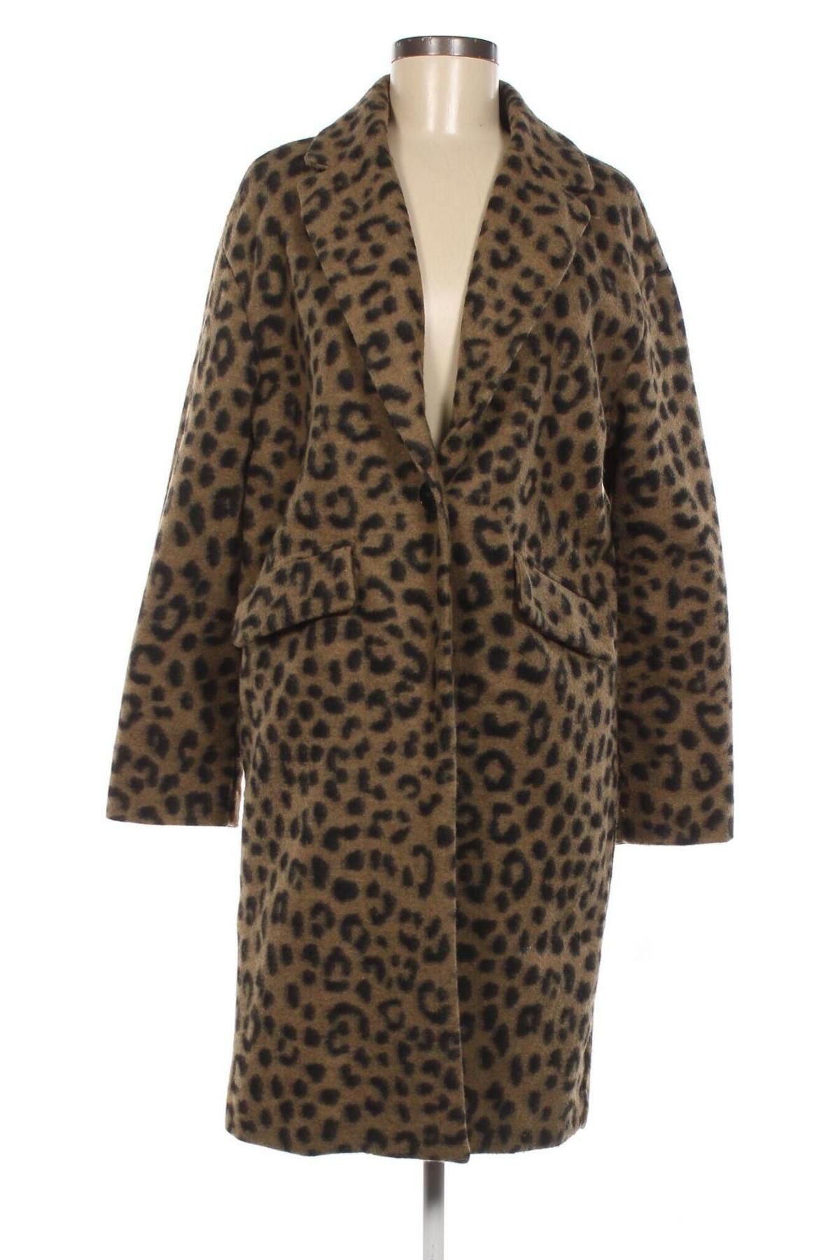 Palton de femei Bershka, Mărime M, Culoare Multicolor, Preț 190,06 Lei