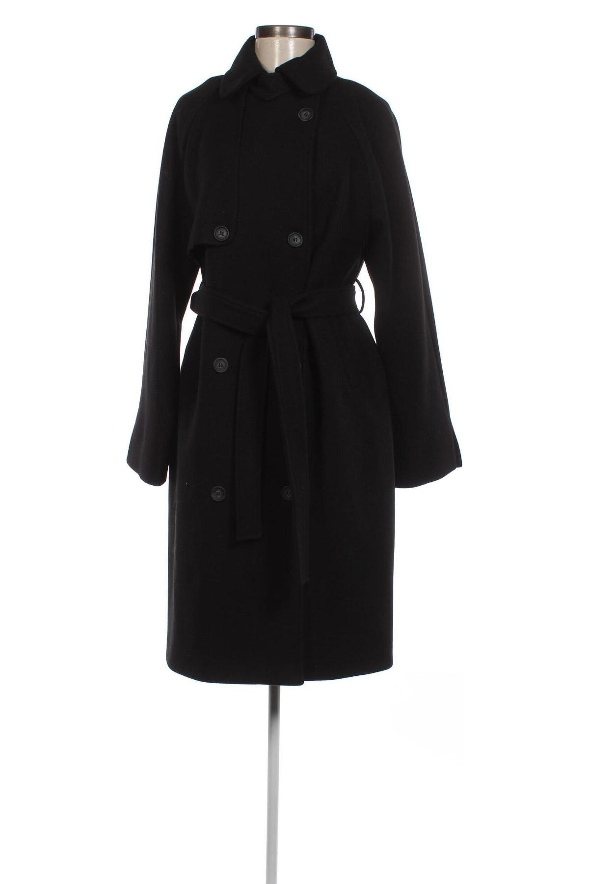 Дамско палто Bgn Workshop, Размер M, Цвят Черен, Цена 58,05 лв.