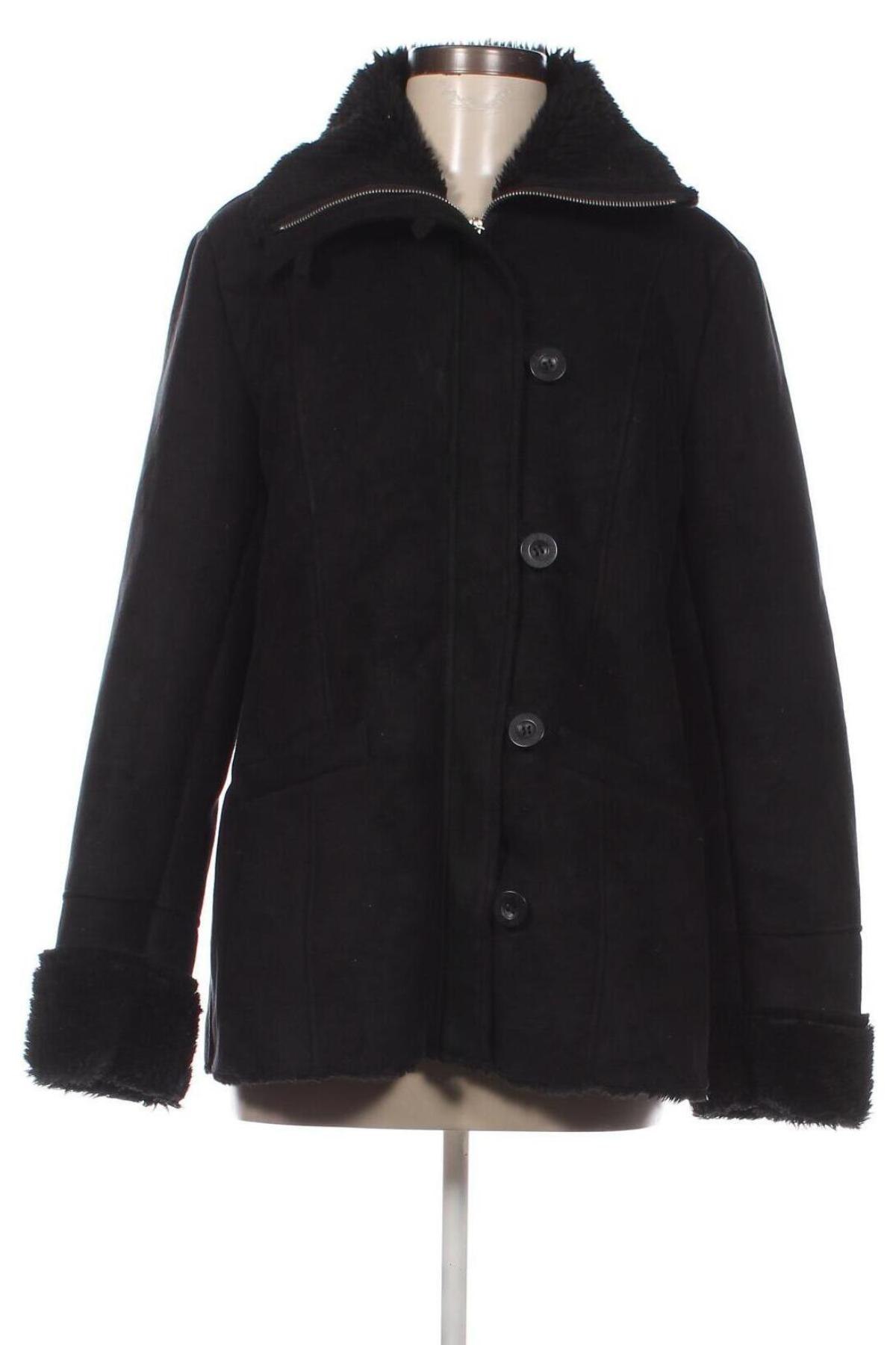 Γυναικείο παλτό Biaggini, Μέγεθος M, Χρώμα Μαύρο, Τιμή 35,74 €